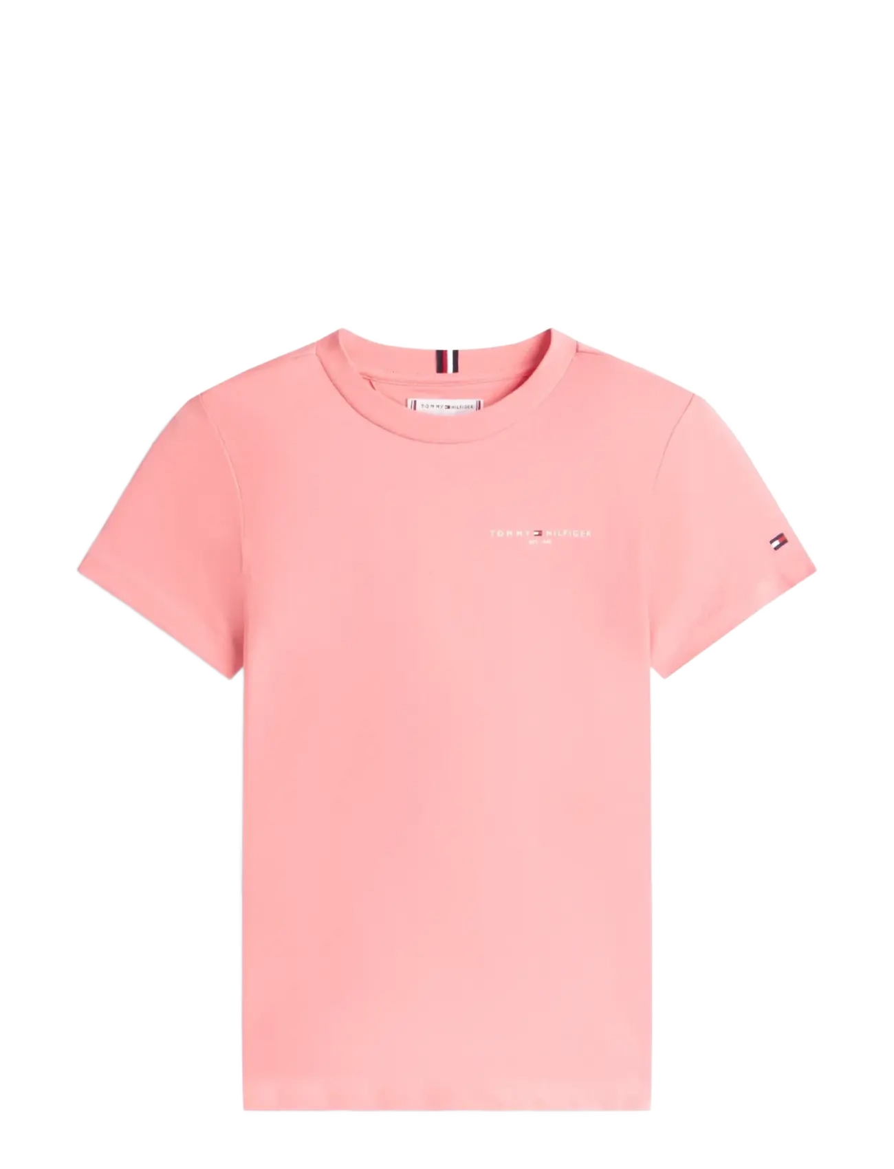 Tommy Hilfiger MINI CORP T-SHIRT - Tommy Hilfiger - TROPICAL BLUSH / pink/rose