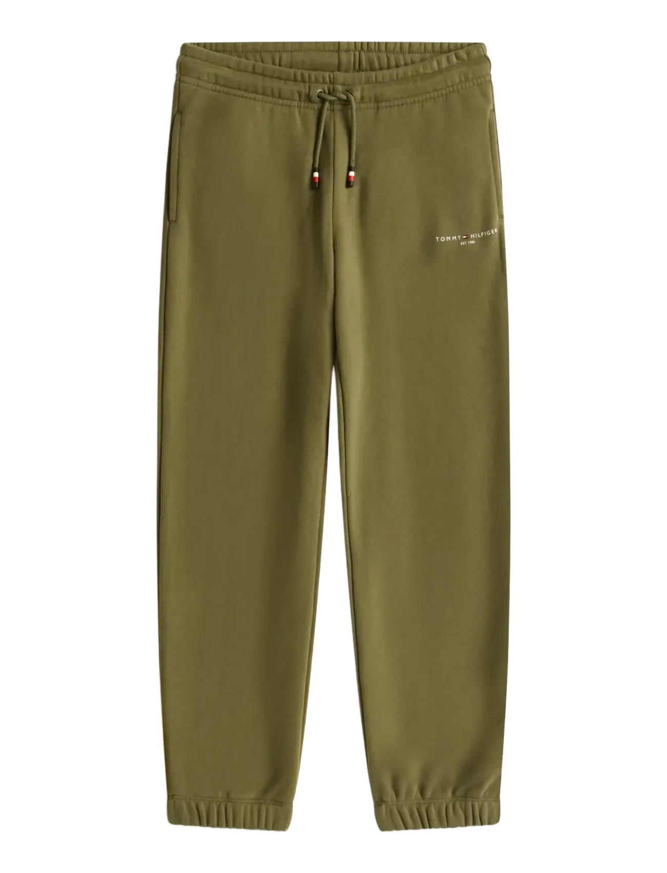 Tommy Hilfiger MINI CORP SWEATPANTS - Tommy Hilfiger - BATTLE GREEN / khaki/green