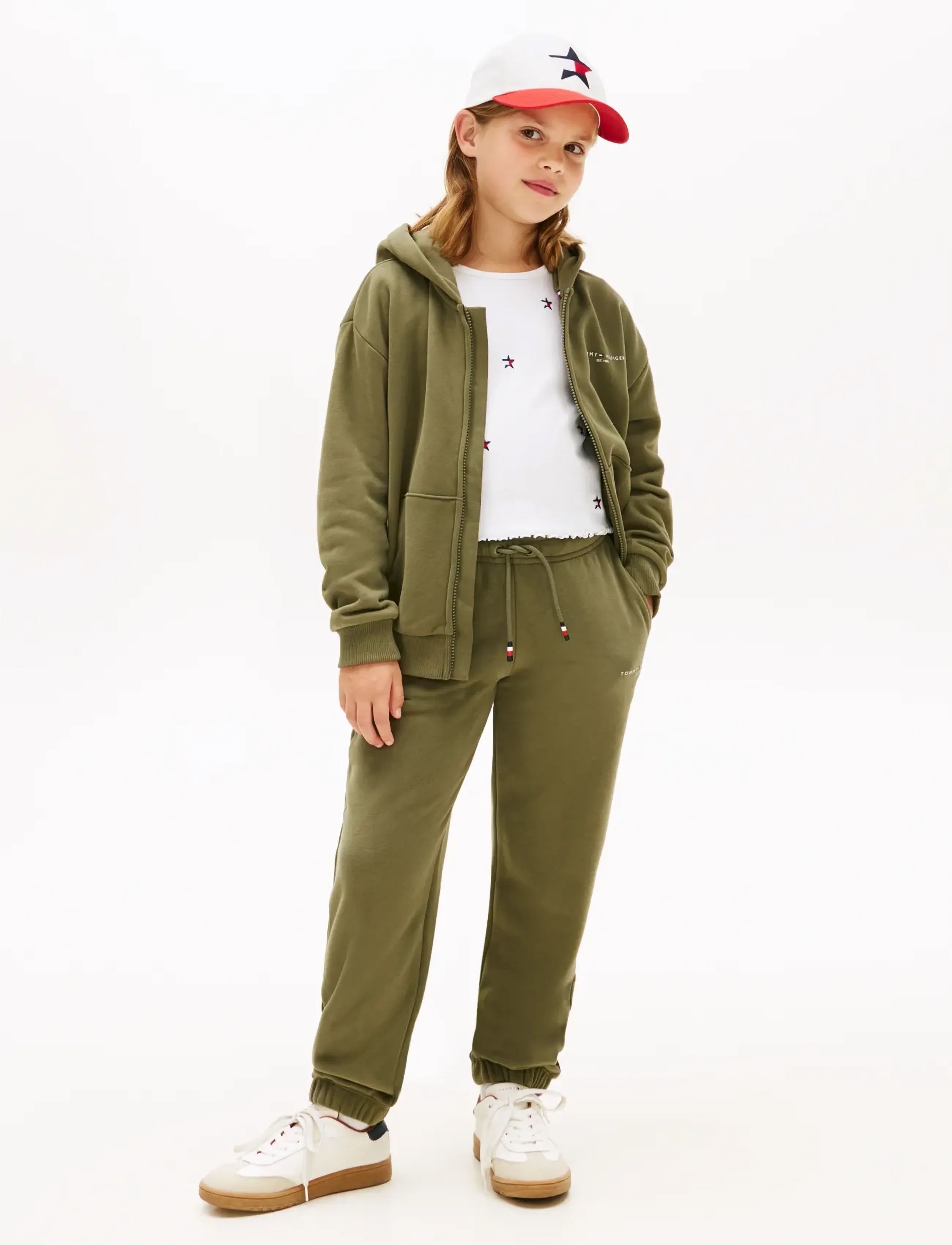 Tommy Hilfiger - MINI CORP SWEATPANTS - jogginghosen - battle green - 3