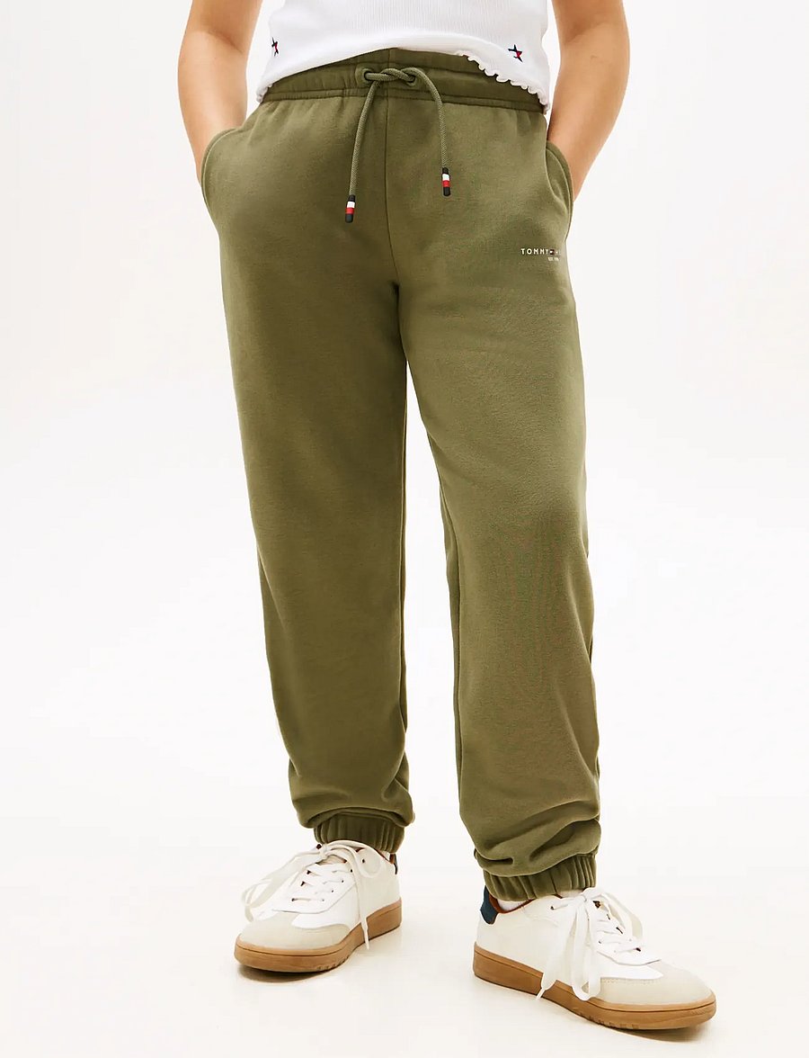 Tommy Hilfiger - MINI CORP SWEATPANTS - jogginghosen - battle green - 4