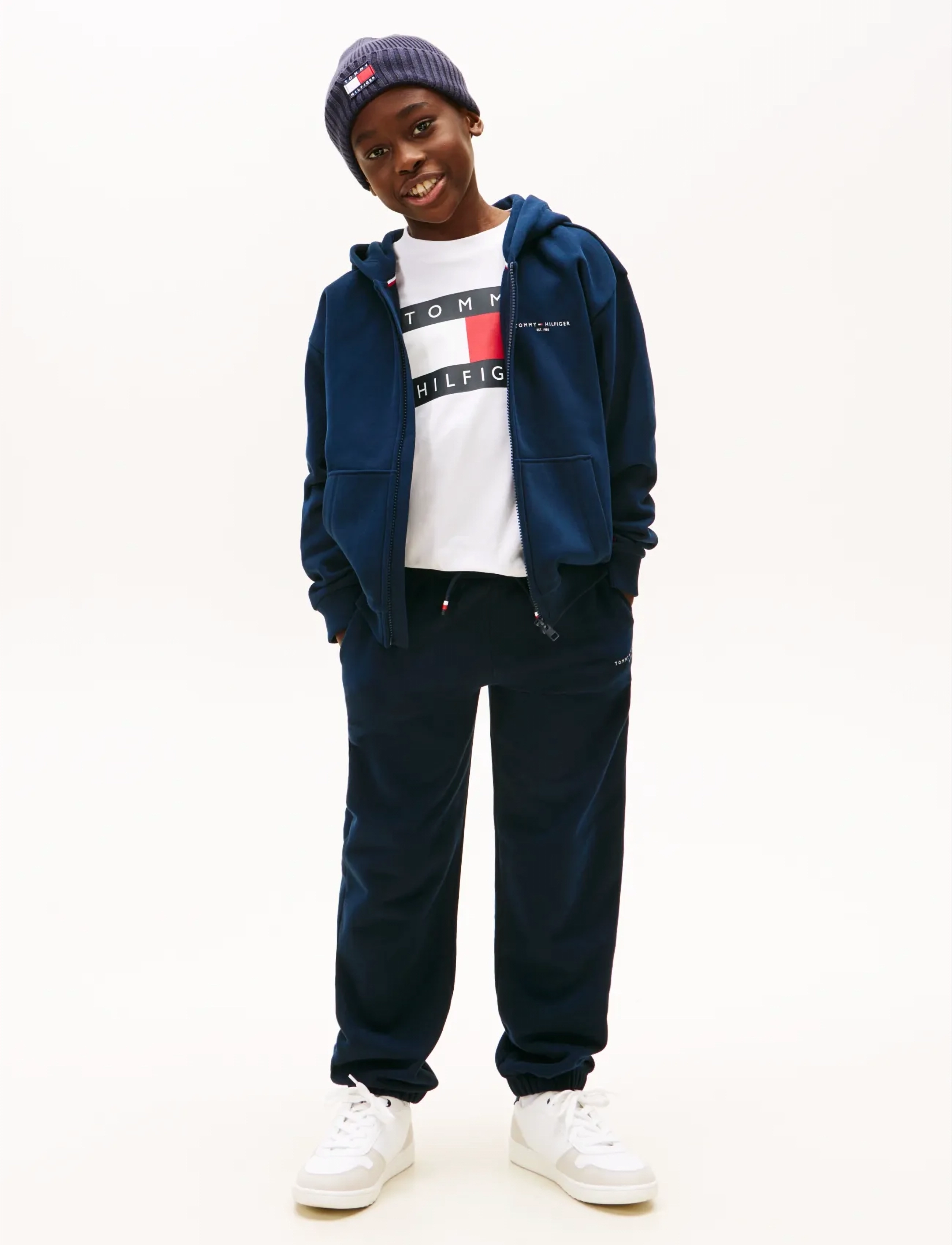 Tommy Hilfiger - MINI CORP SWEATPANTS - sweatpants - dark night navy - 2