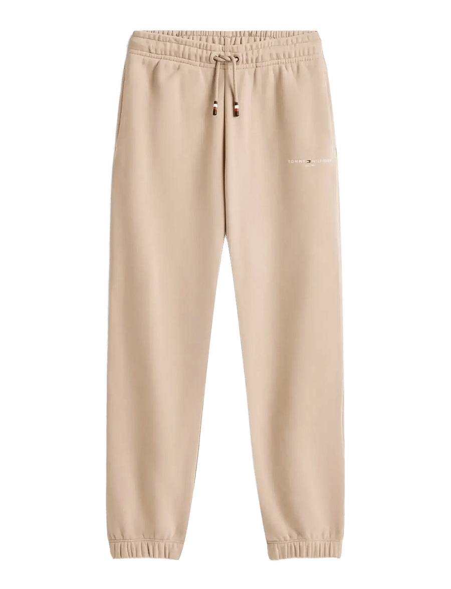 Tommy Hilfiger - MINI CORP SWEATPANTS - jogginghosen - malted milk - 0