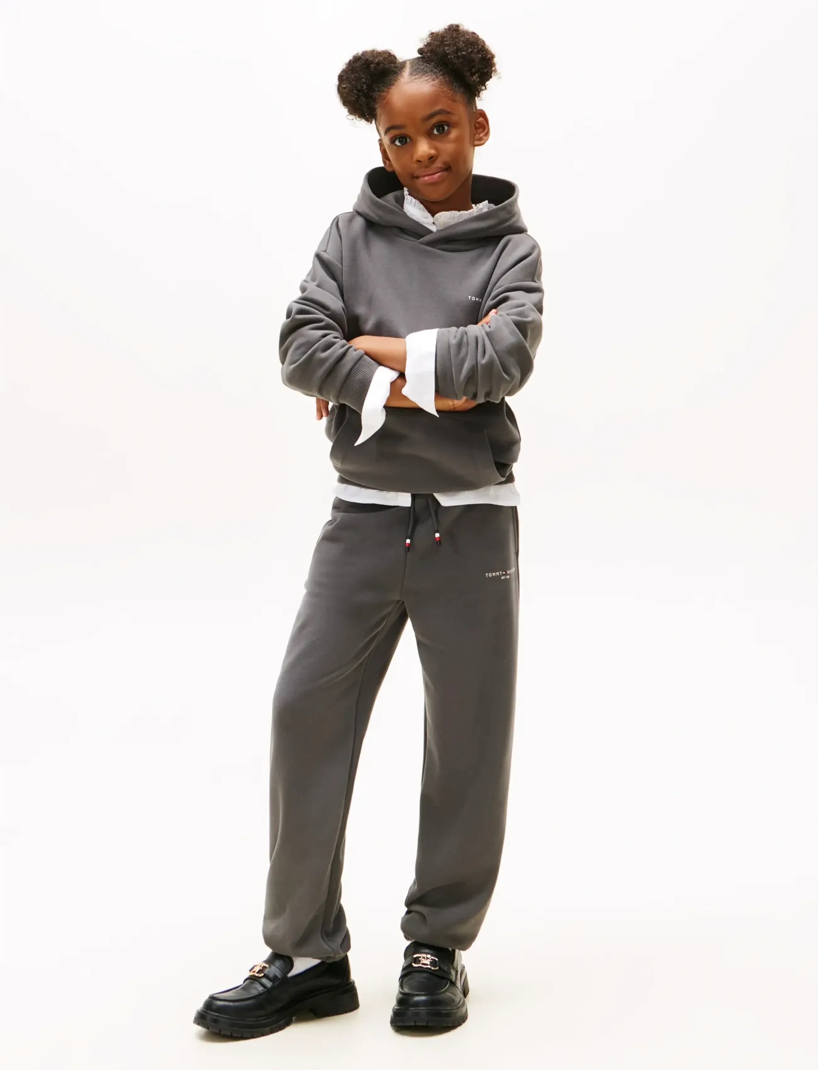 Tommy Hilfiger - MINI CORP SWEATPANTS - sweatpants - washed black - 2