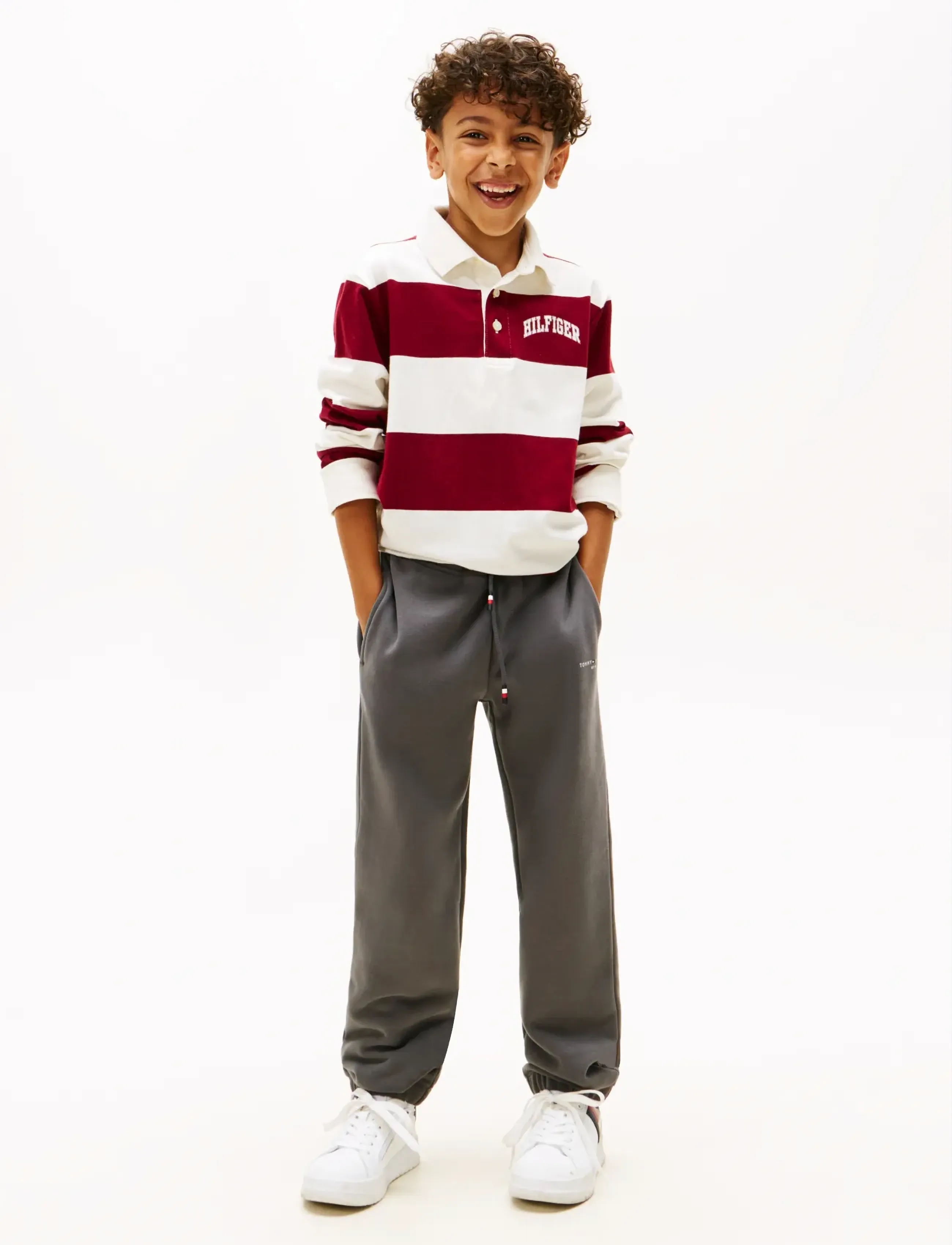 Tommy Hilfiger - MINI CORP SWEATPANTS - sweatpants - washed black - 3