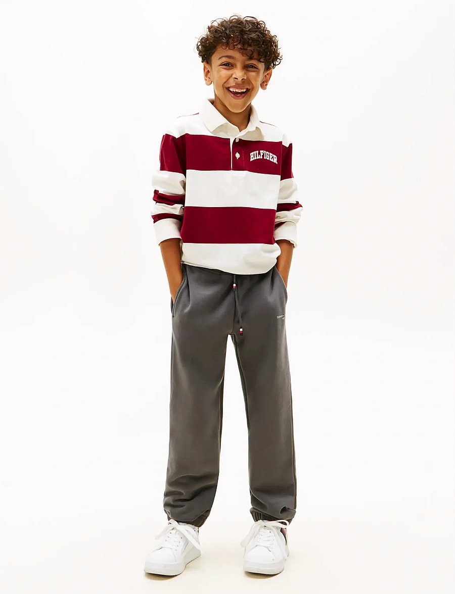 Tommy Hilfiger - MINI CORP SWEATPANTS - jogginghosen - washed black - 3