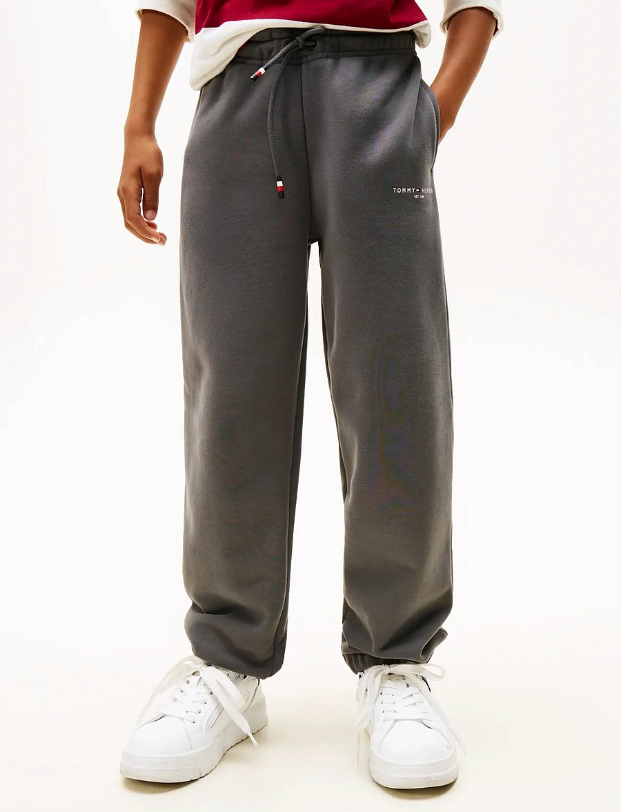 Tommy Hilfiger - MINI CORP SWEATPANTS - jogginghosen - washed black - 4