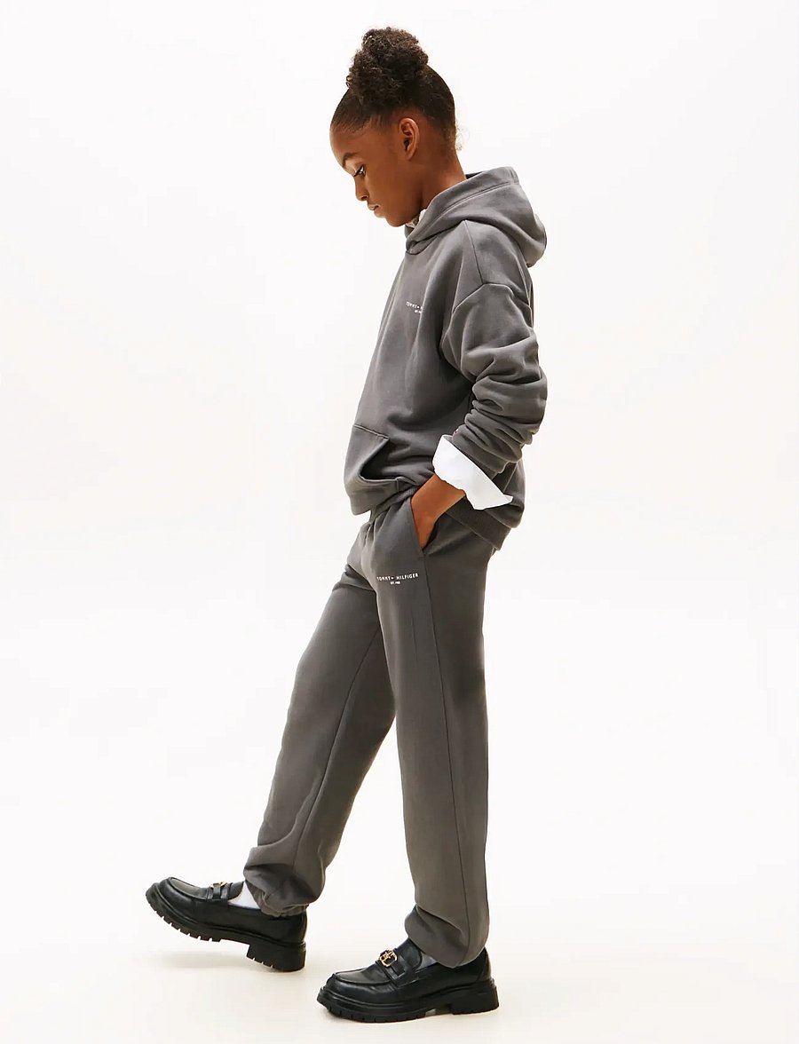 Tommy Hilfiger - MINI CORP SWEATPANTS - jogginghosen - washed black - 5