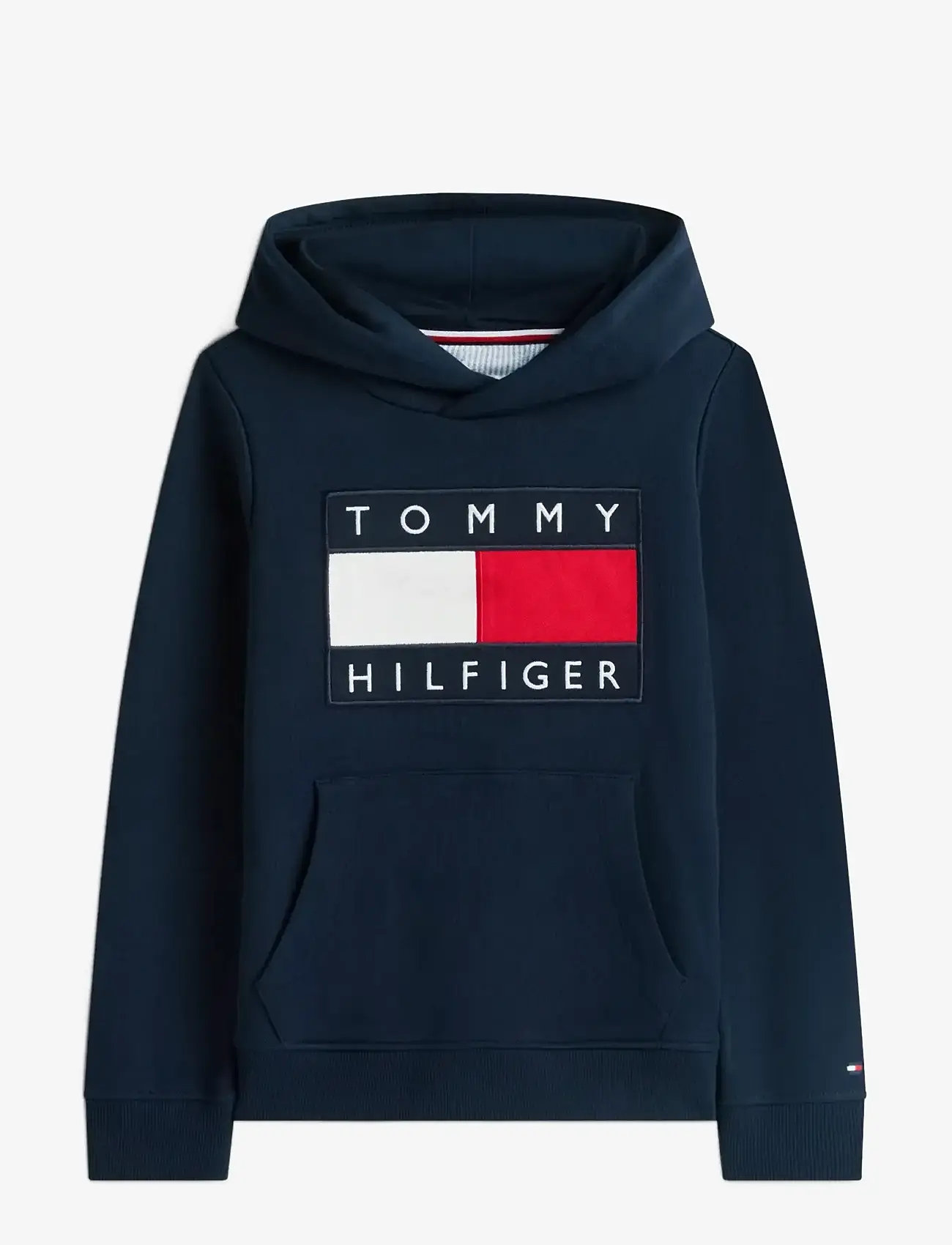 Tommy Hilfiger - HERITAGE FLAG HOODIE - hættetrøjer - dark night navy - 1