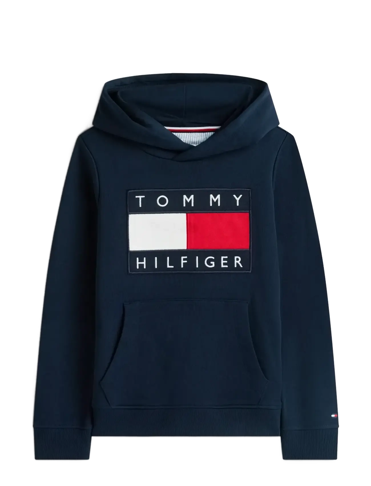 Tommy Hilfiger HERITAGE FLAG HOODIE - Alla hjärtans dag - DARK NIGHT NAVY / navy