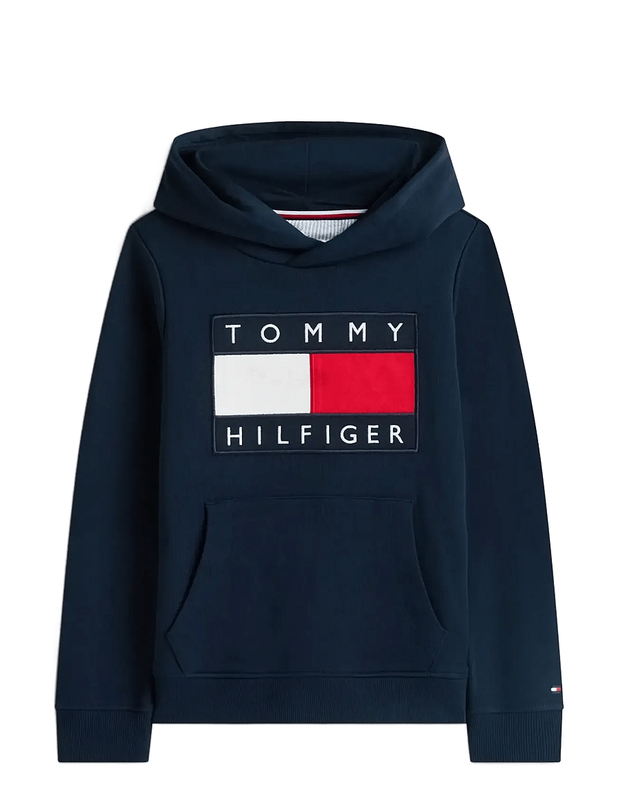 Tommy Hilfiger - HERITAGE FLAG HOODIE - kapuzenpullover - dark night navy - 1