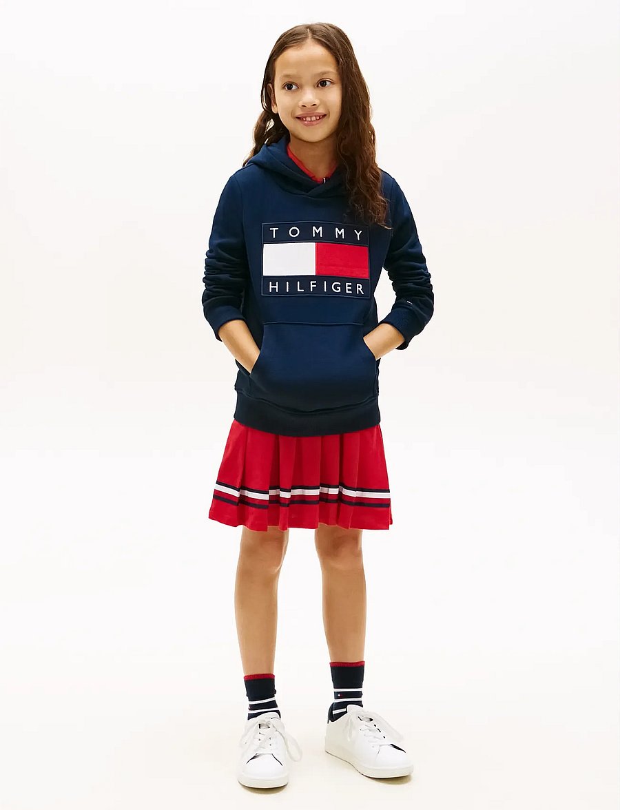 Tommy Hilfiger - HERITAGE FLAG HOODIE - kapuzenpullover - dark night navy - 5