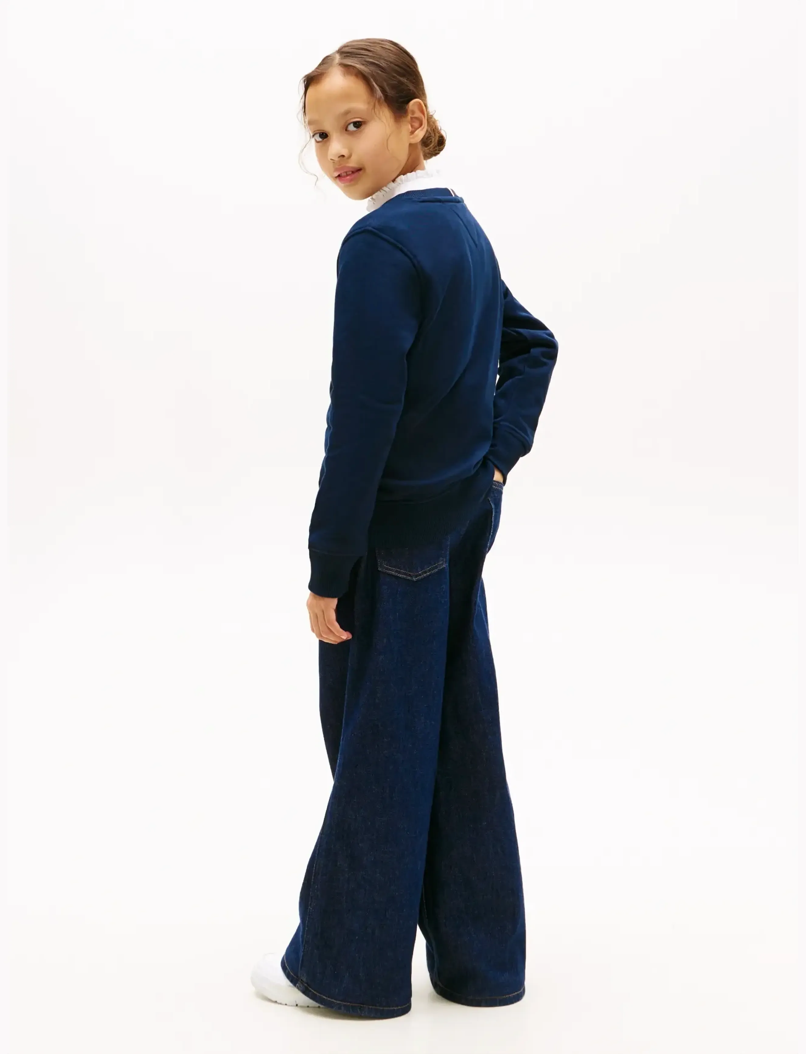 Tommy Hilfiger - HERITAGE FLAG SWEATSHIRT - bluzy - dark night navy - 3