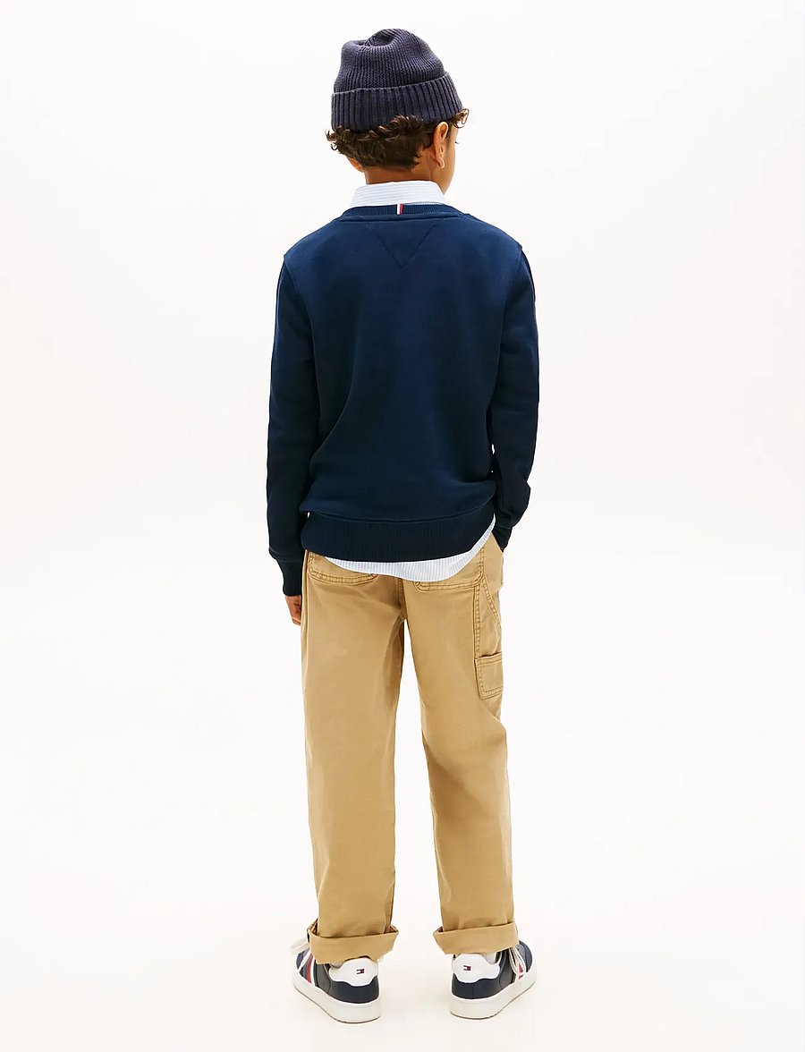 Tommy Hilfiger - HERITAGE FLAG SWEATSHIRT - sweatshirts - dark night navy - 4