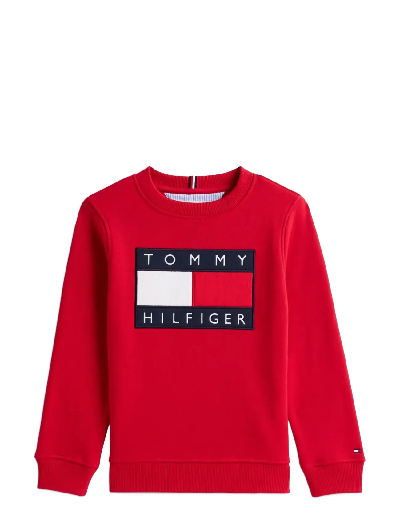 Tommy Hilfiger HERITAGE FLAG SWEATSHIRT - Acheter par taille - PRIMARY RED / red