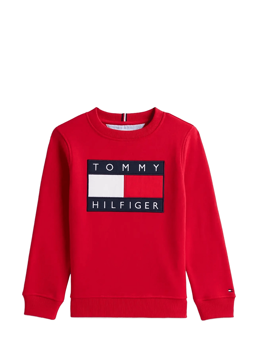 Tommy Hilfiger - HERITAGE FLAG SWEATSHIRT - sweatshirts - primary red - 1
