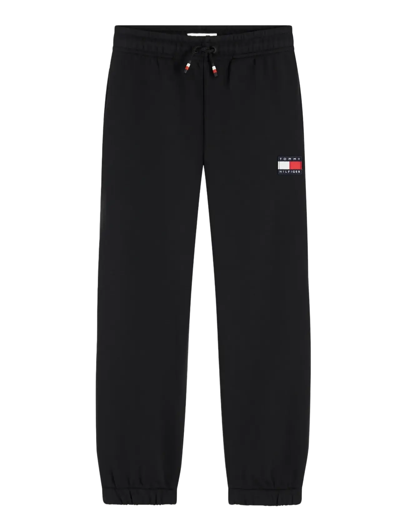 Tommy Hilfiger HERITAGE FLAG SWEATPANTS - Dressipüksid - BLACK / black