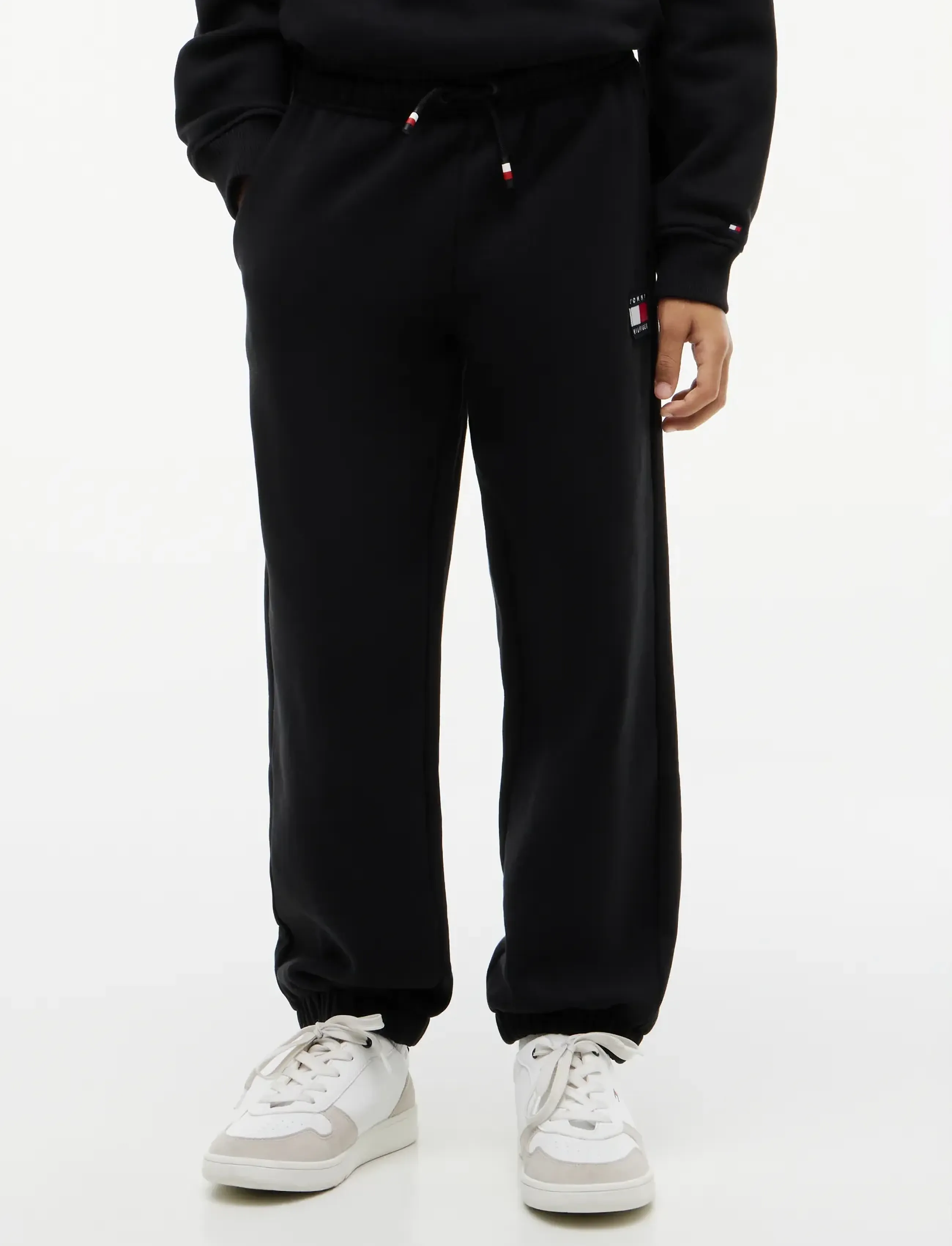 Tommy Hilfiger - HERITAGE FLAG SWEATPANTS - black - 2