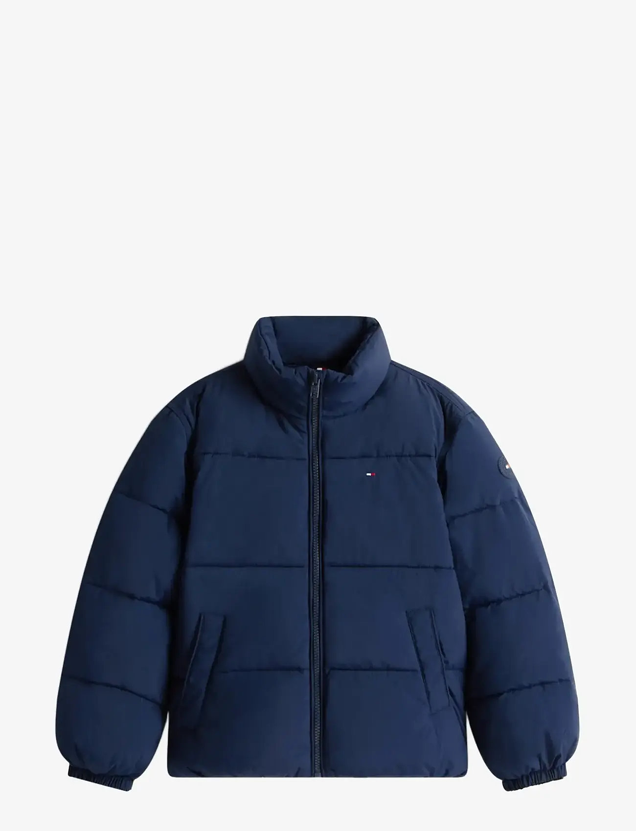 Tommy Hilfiger - FLAG PUFFER JACKET - winterjacke - dark night navy - 1