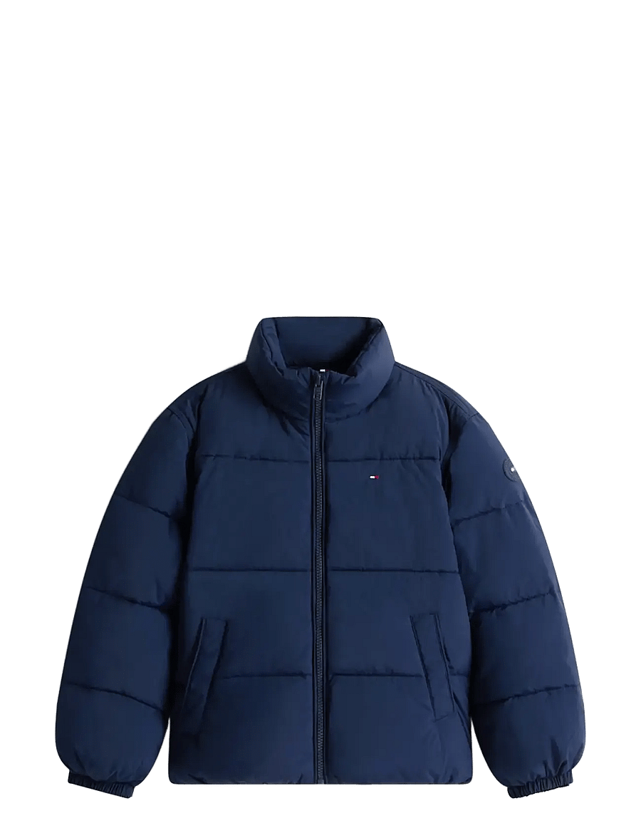 Tommy Hilfiger - FLAG PUFFER JACKET - vinterjackor - dark night navy - 1