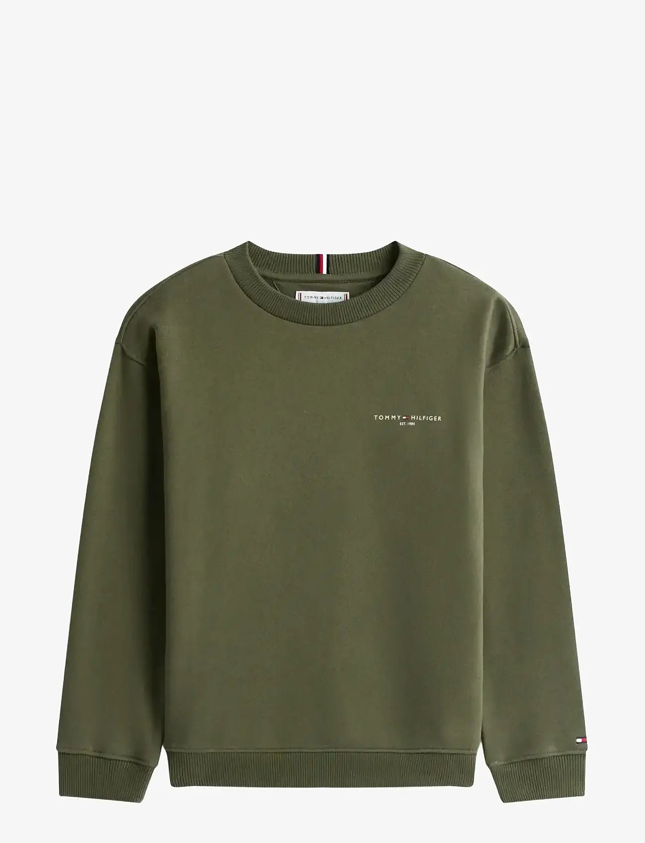 Tommy Hilfiger - MINI CORP C-NECK SWEATSHIRT - collegepaidat - pewter green - 1