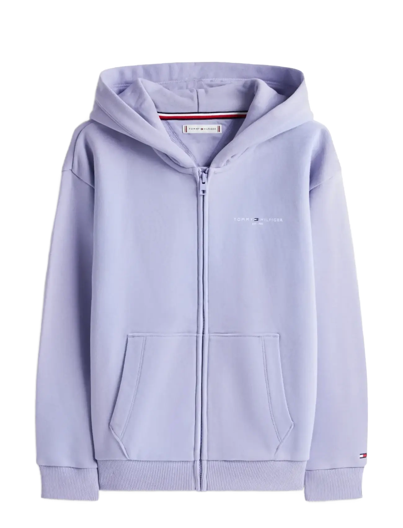 Tommy Hilfiger MINI CORP ZIP THROUGH HOODIE - Shop efter størrelse - PERIWINKLE DUSK / purple