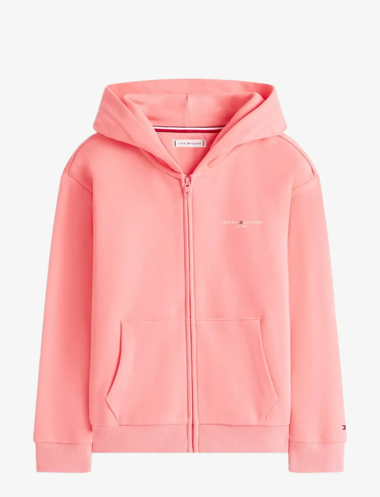 Tommy Hilfiger - MINI CORP ZIP THROUGH HOODIE - kapuzenpullover - tropical blush - 1