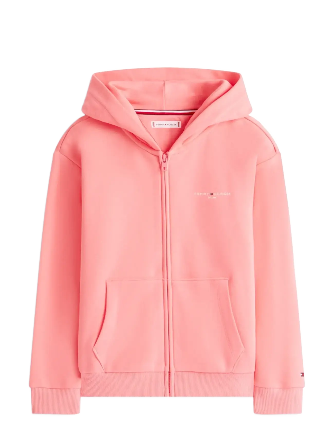 Tommy Hilfiger - MINI CORP ZIP THROUGH HOODIE - kapuzenpullover - tropical blush - 1