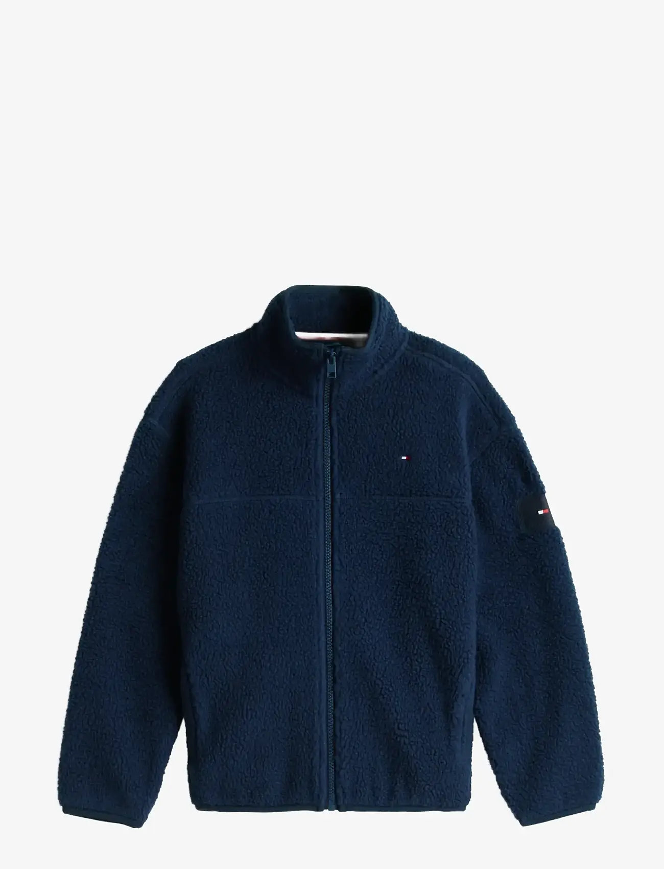 Tommy Hilfiger - POLAR FLEECE ZIP THROUGH - sweatshirts - dark night navy - 1