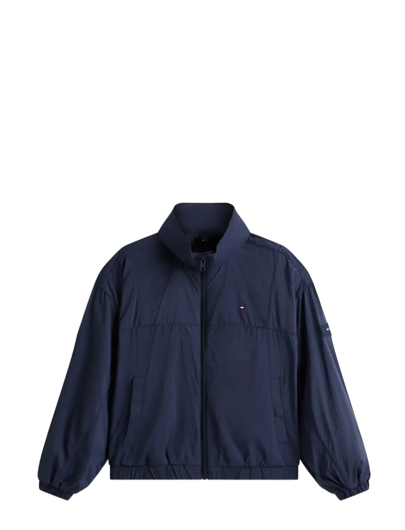TOMMY HILFIGER Windbreaker Jacke Navy - 164 - Kinder