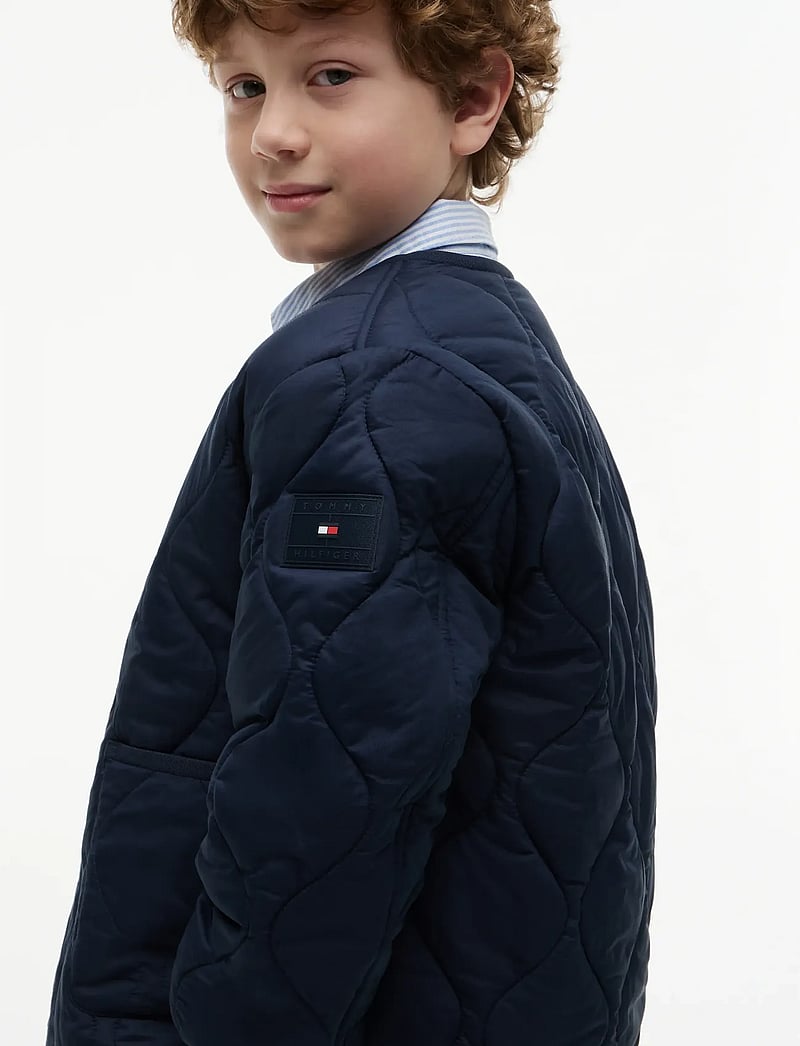 Tommy Hilfiger - QUILTED JACKET - tepitud jakid - dark night navy - 5