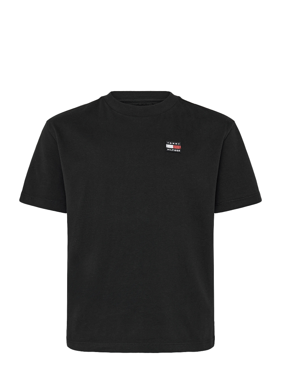 Tommy Hilfiger - FLAG HERITAGE ARCHIVE TEE S/S - kurzärmelige - black - 1