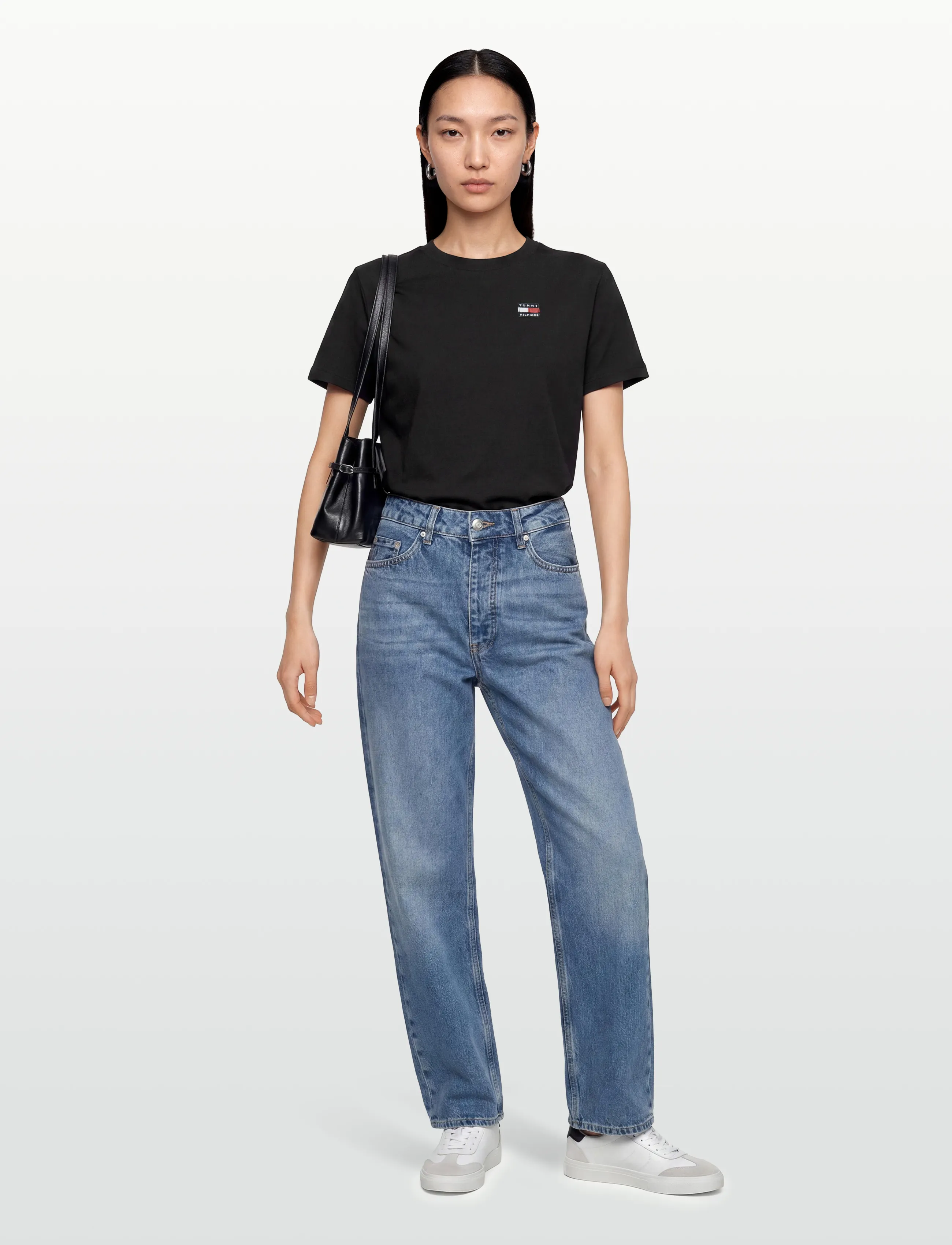 Tommy Hilfiger - FLAG HERITAGE ARCHIVE TEE S/S - black - 0