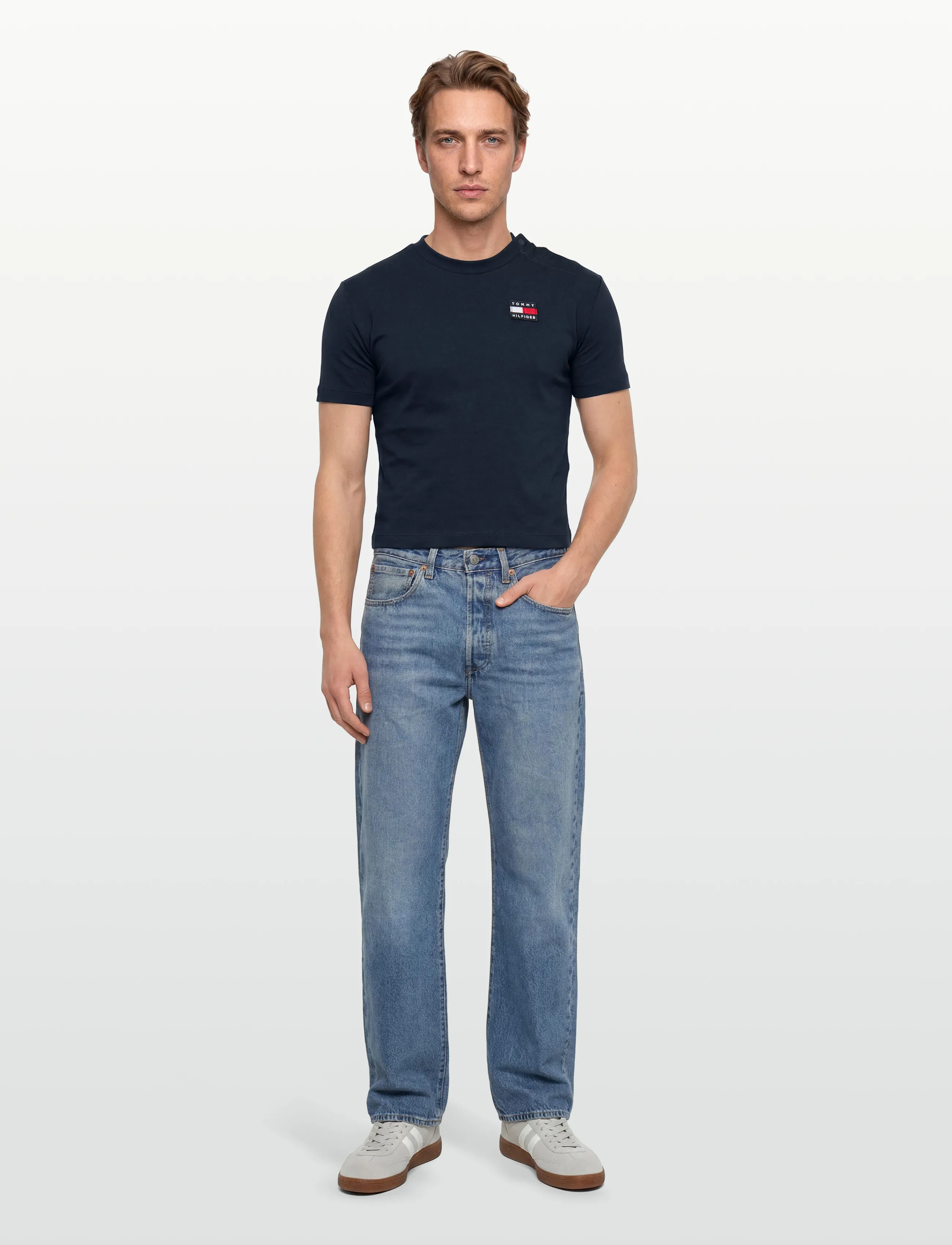 Tommy Hilfiger - FLAG HERITAGE ARCHIVE TEE S/S - dark night navy - 4