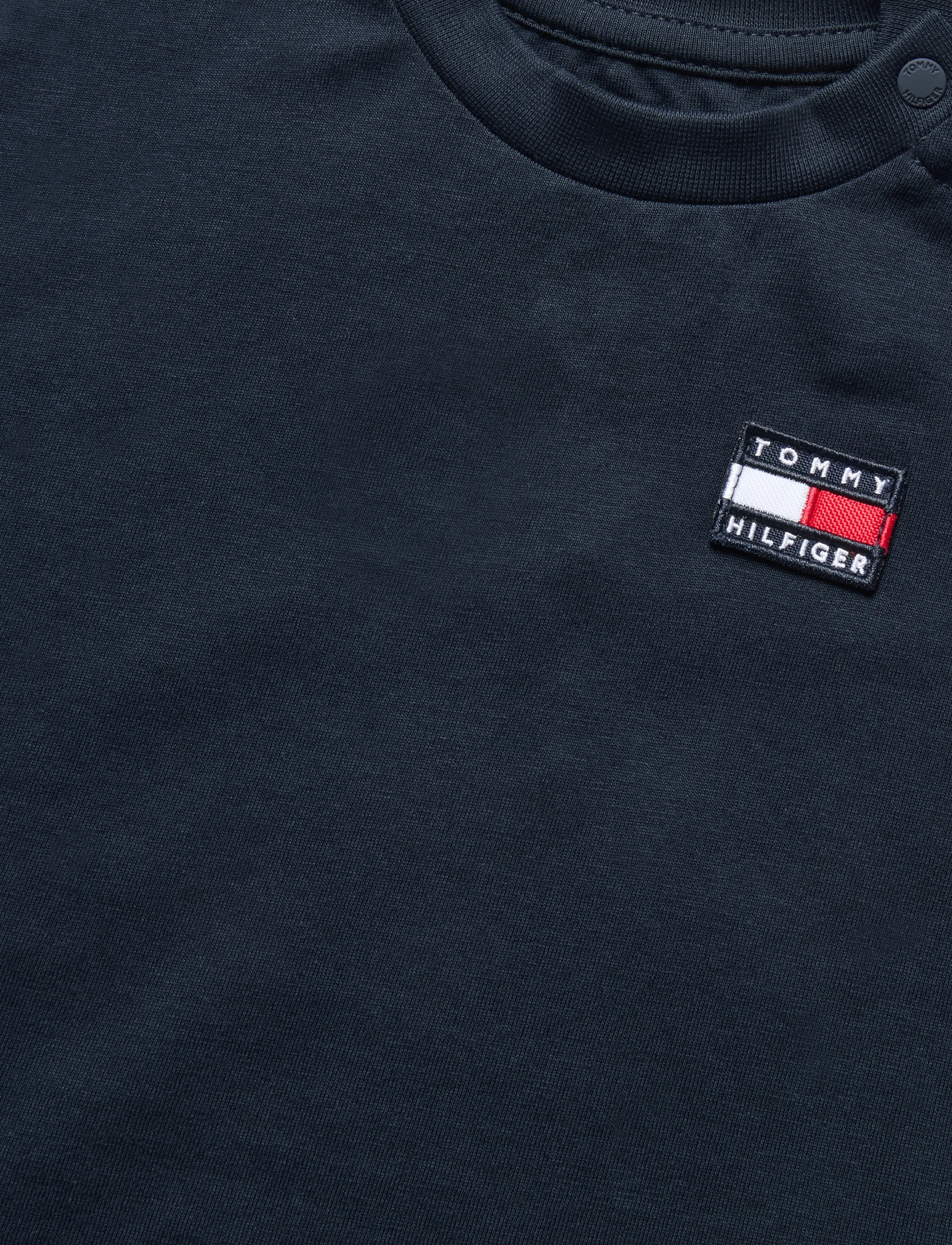 Tommy Hilfiger - FLAG HERITAGE ARCHIVE TEE S/S - kortærmede t-shirts - dark night navy - 5