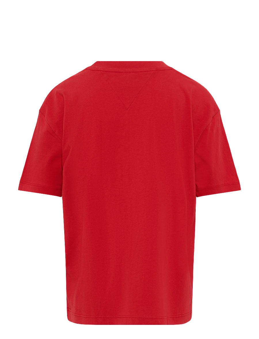 Tommy Hilfiger - FLAG HERITAGE ARCHIVE TEE S/S - short-sleeved t-shirts - primary red - 1