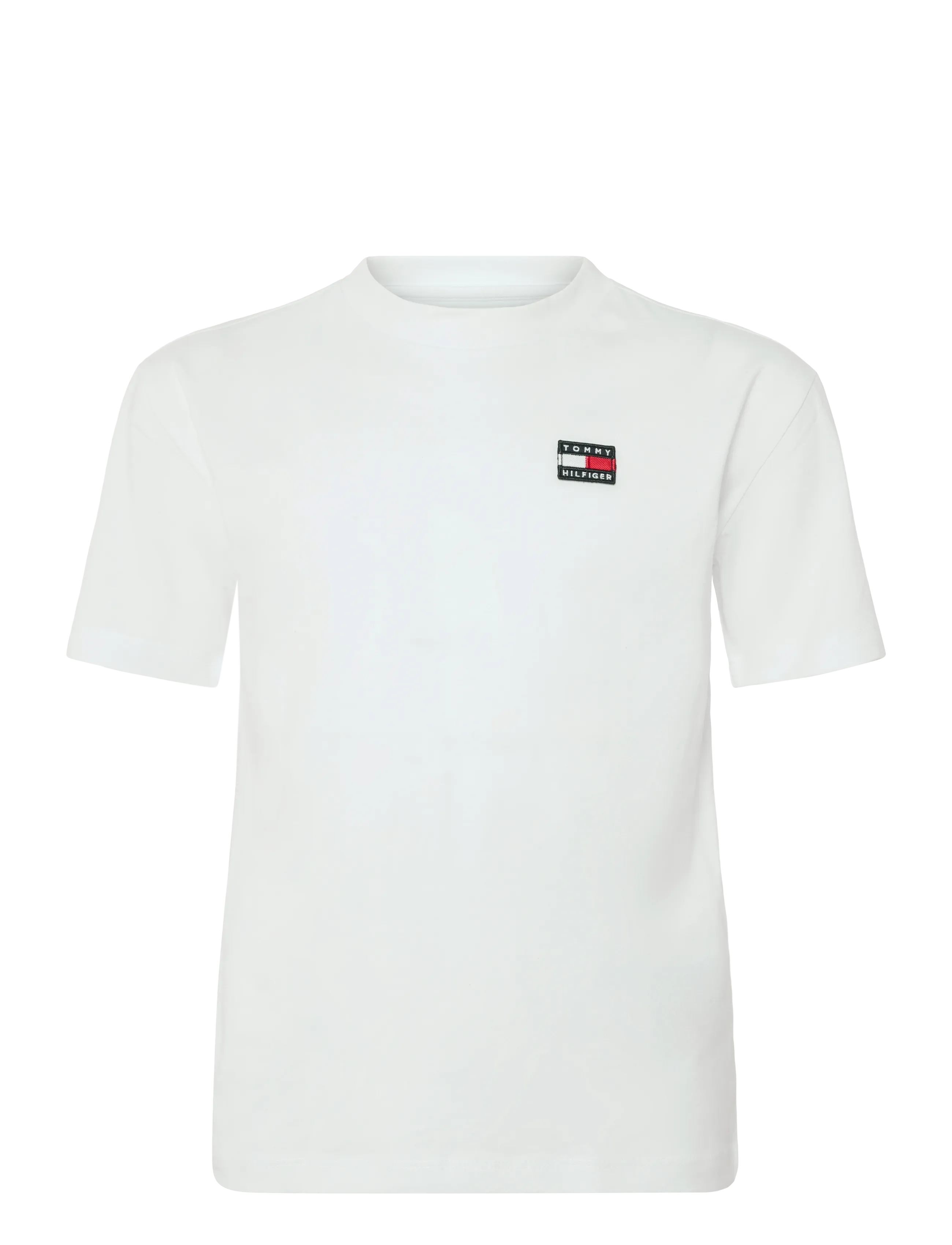 Tommy Hilfiger FLAG HERITAGE ARCHIVE TEE S/S - Baby 44-92 - WHITE / white