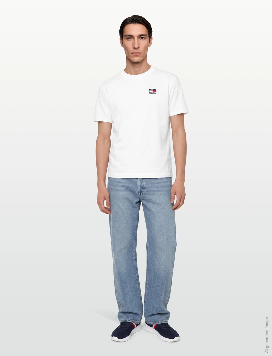 Tommy Hilfiger - FLAG HERITAGE ARCHIVE TEE S/S - kurzärmelige - white - 0
