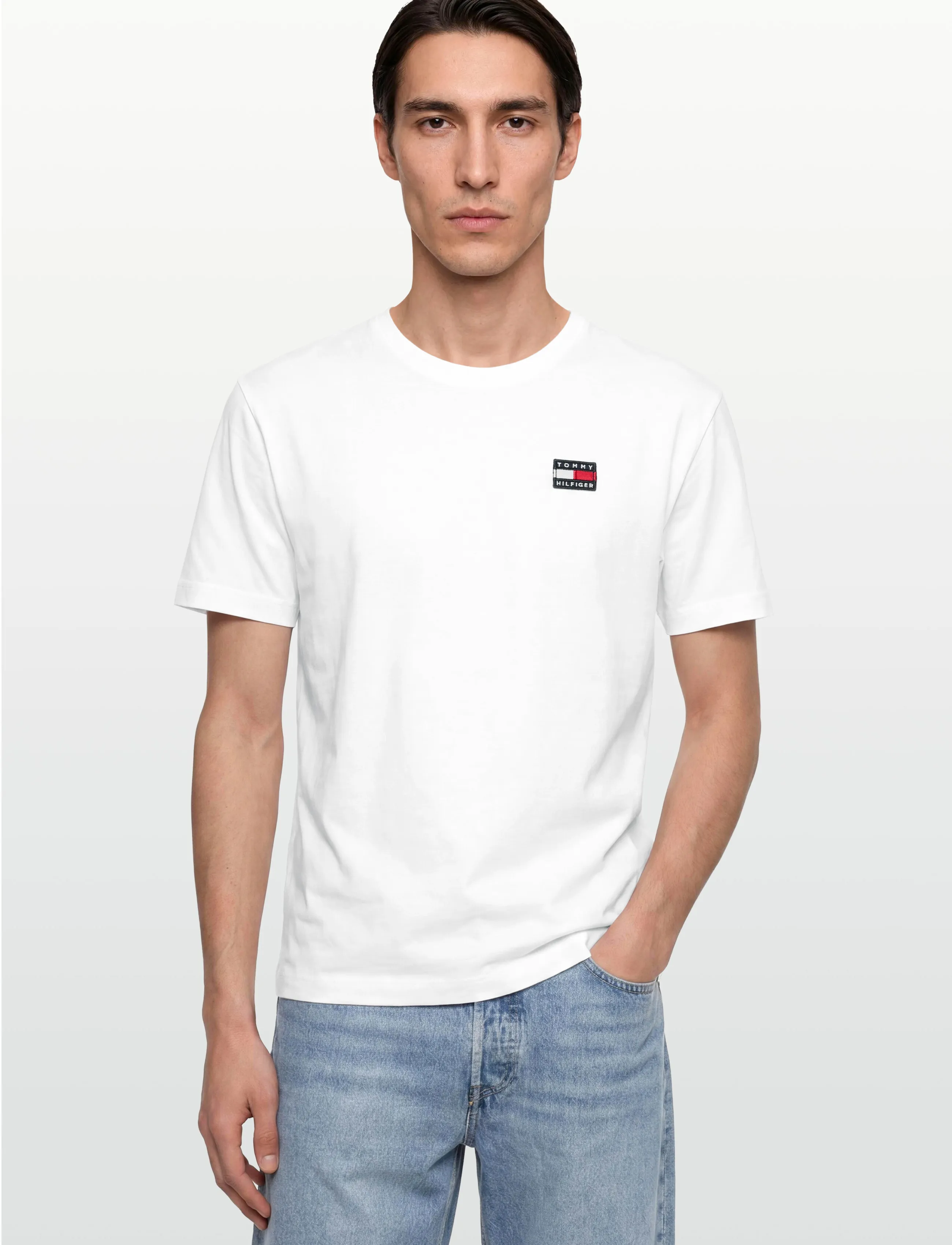 Tommy Hilfiger - FLAG HERITAGE ARCHIVE TEE S/S - kurzärmelige - white - 3