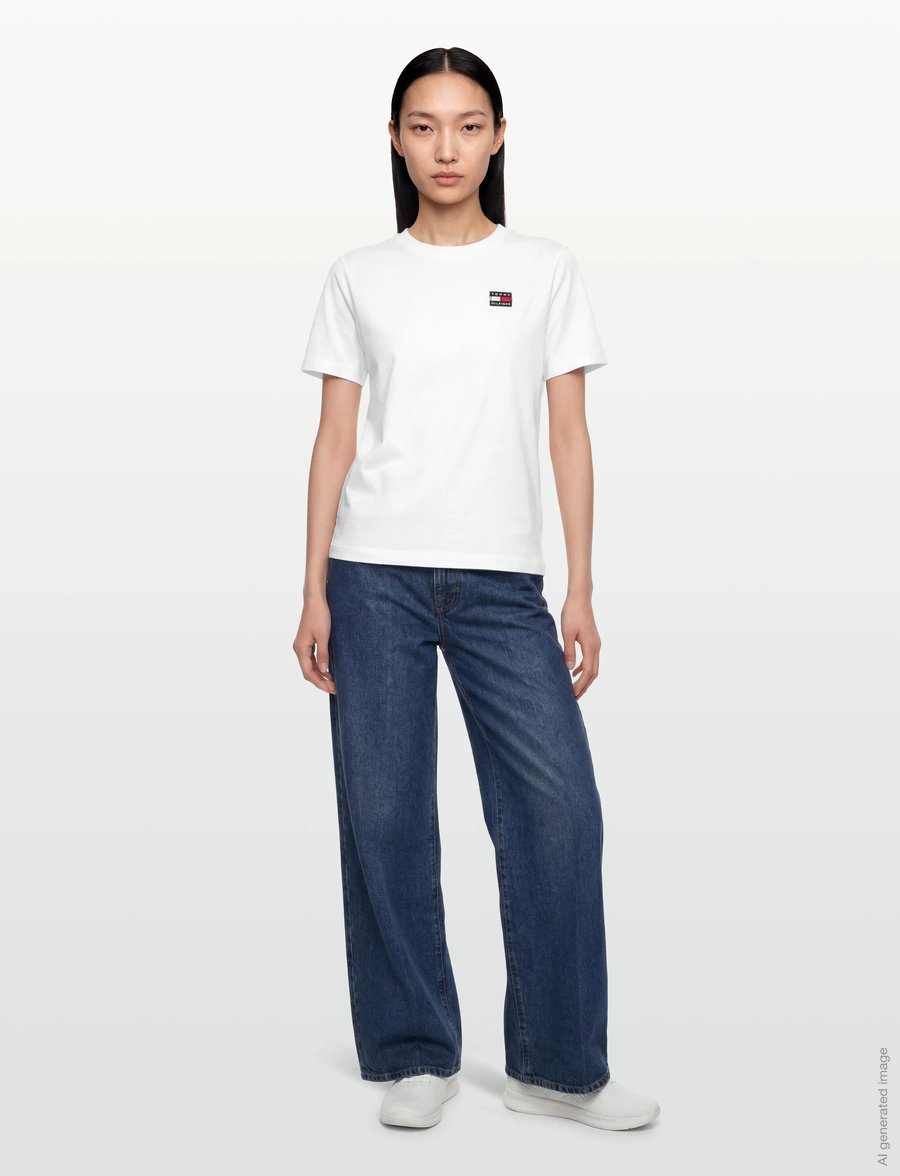 Tommy Hilfiger - FLAG HERITAGE ARCHIVE TEE S/S - kurzärmelige - white - 4