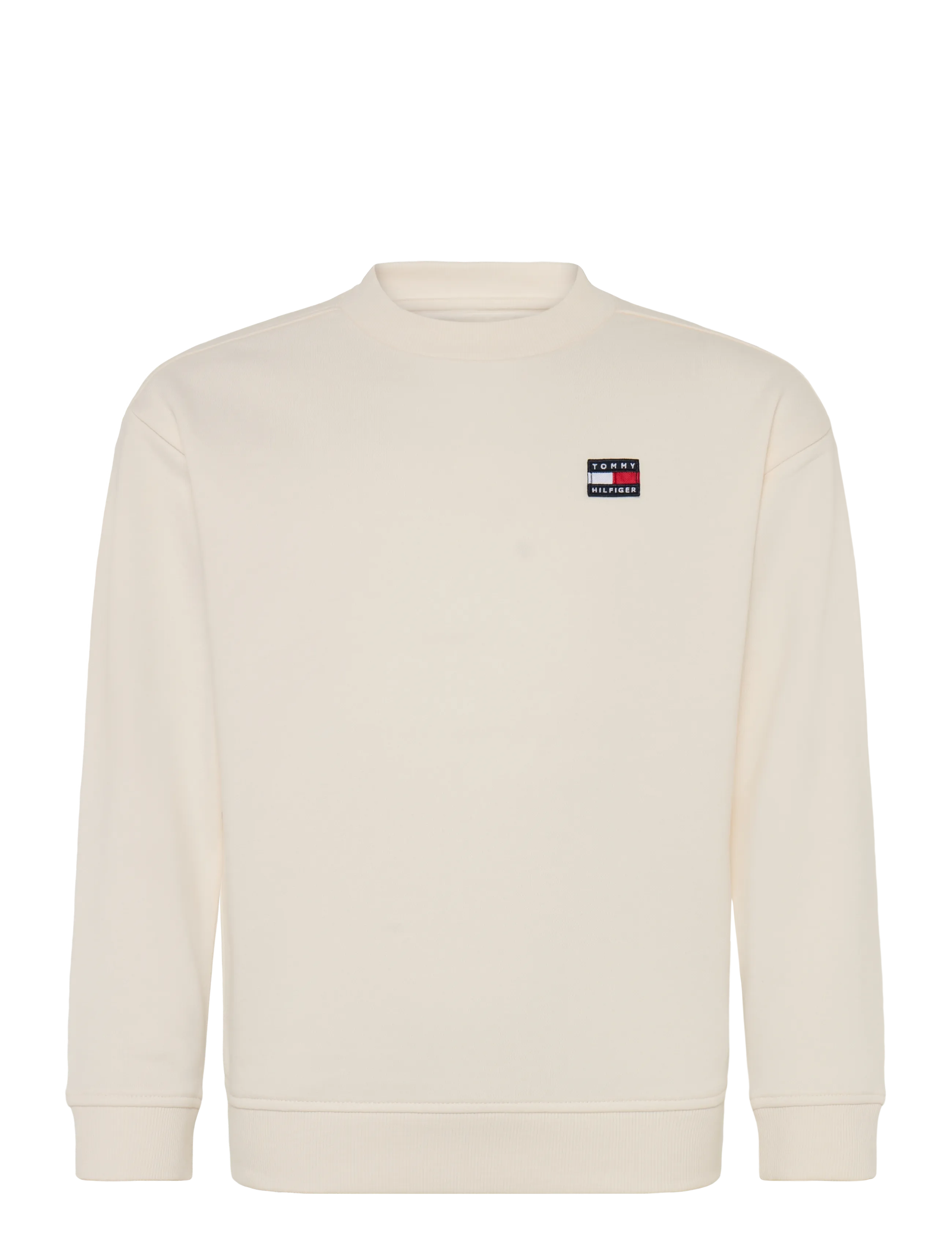 Tommy Hilfiger FLAG HERITAGE CN SWEATSHIRT - Baby 44-92 - ANCIENT WHITE / cream