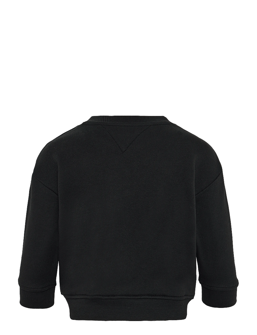 Tommy Hilfiger - FLAG HERITAGE CN SWEATSHIRT - sweatshirts - black - 1