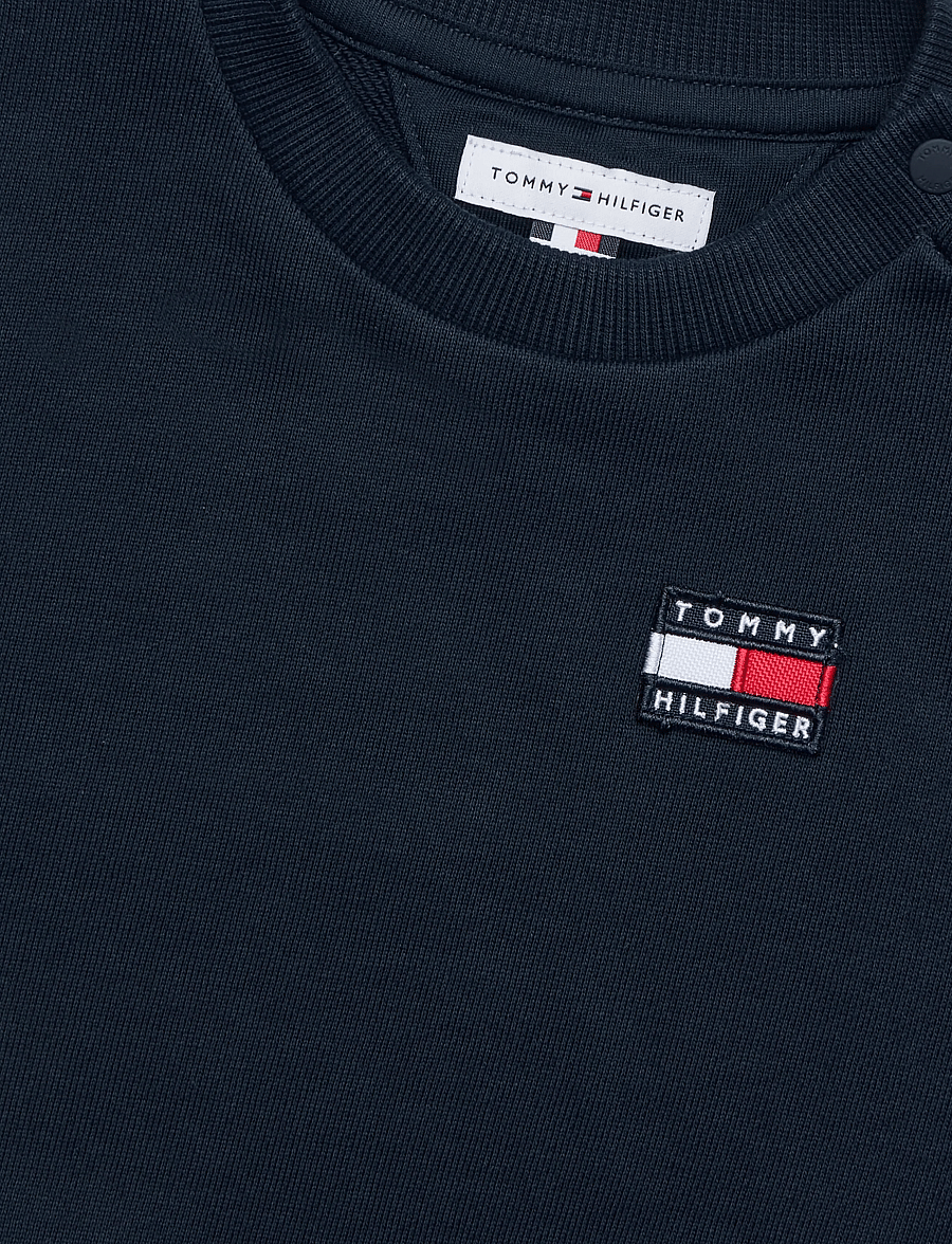 Tommy Hilfiger - FLAG HERITAGE CN SWEATSHIRT - dressipluusid - dark night navy - 2