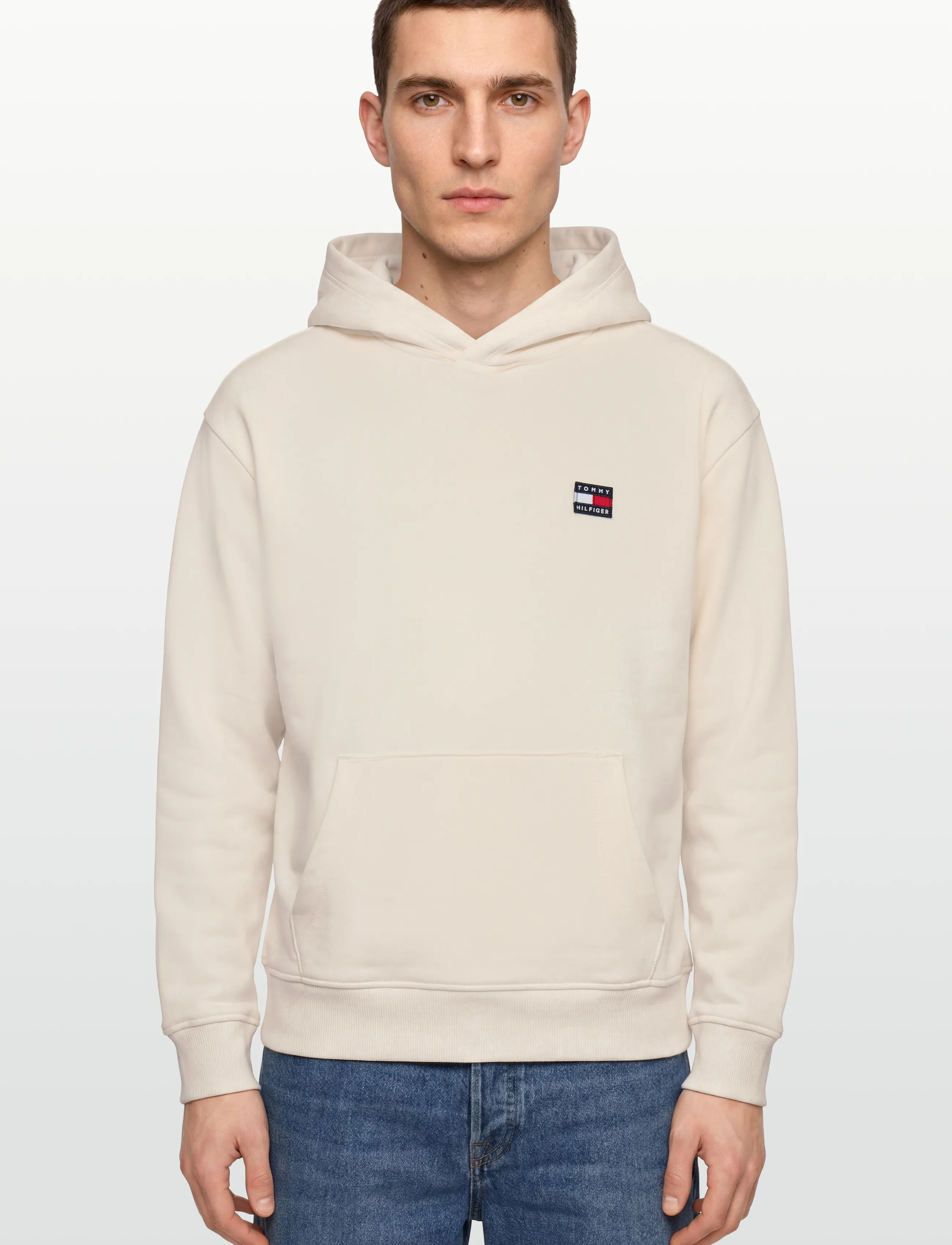 Tommy Hilfiger - FLAG HERITAGE HOODIE - hættetrøjer - ancient white - 3