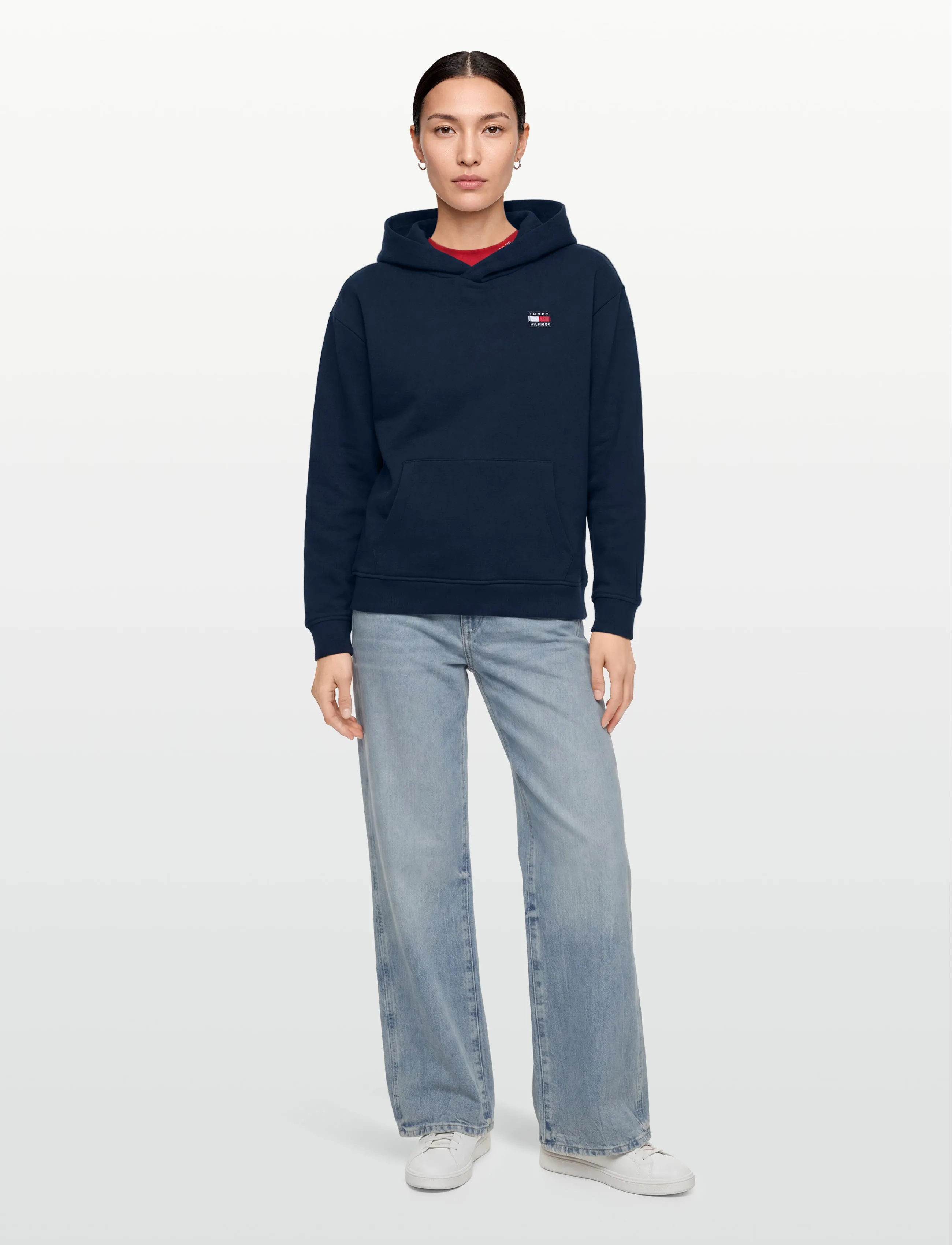 Tommy Hilfiger - FLAG HERITAGE HOODIE - hættetrøjer - dark night navy - 4