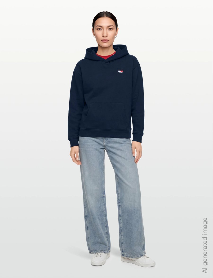 Tommy Hilfiger - FLAG HERITAGE HOODIE - kapuzenpullover - dark night navy - 4