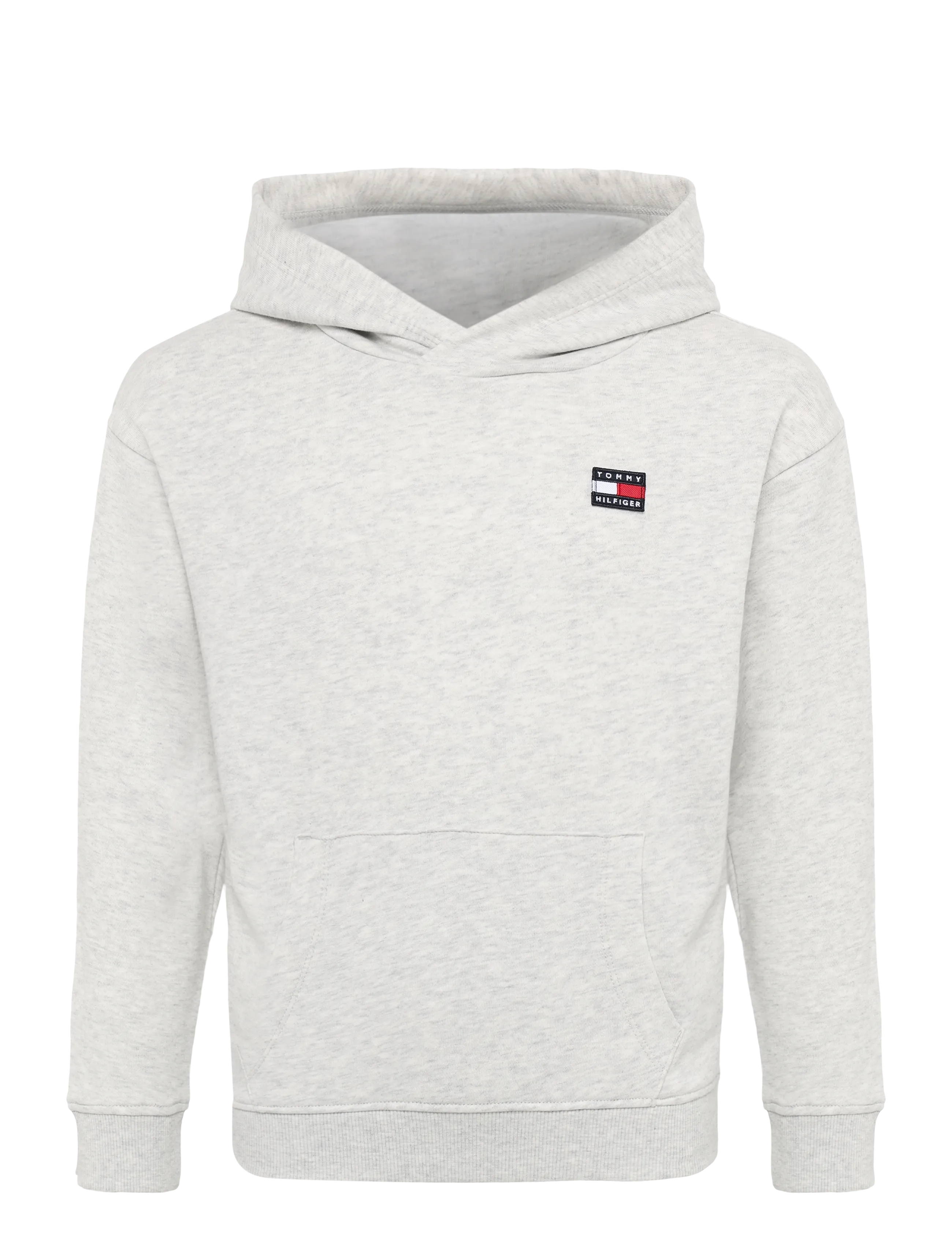 Tommy Hilfiger FLAG HERITAGE HOODIE - Nieuwe Mode - HEATHER GREY / grey