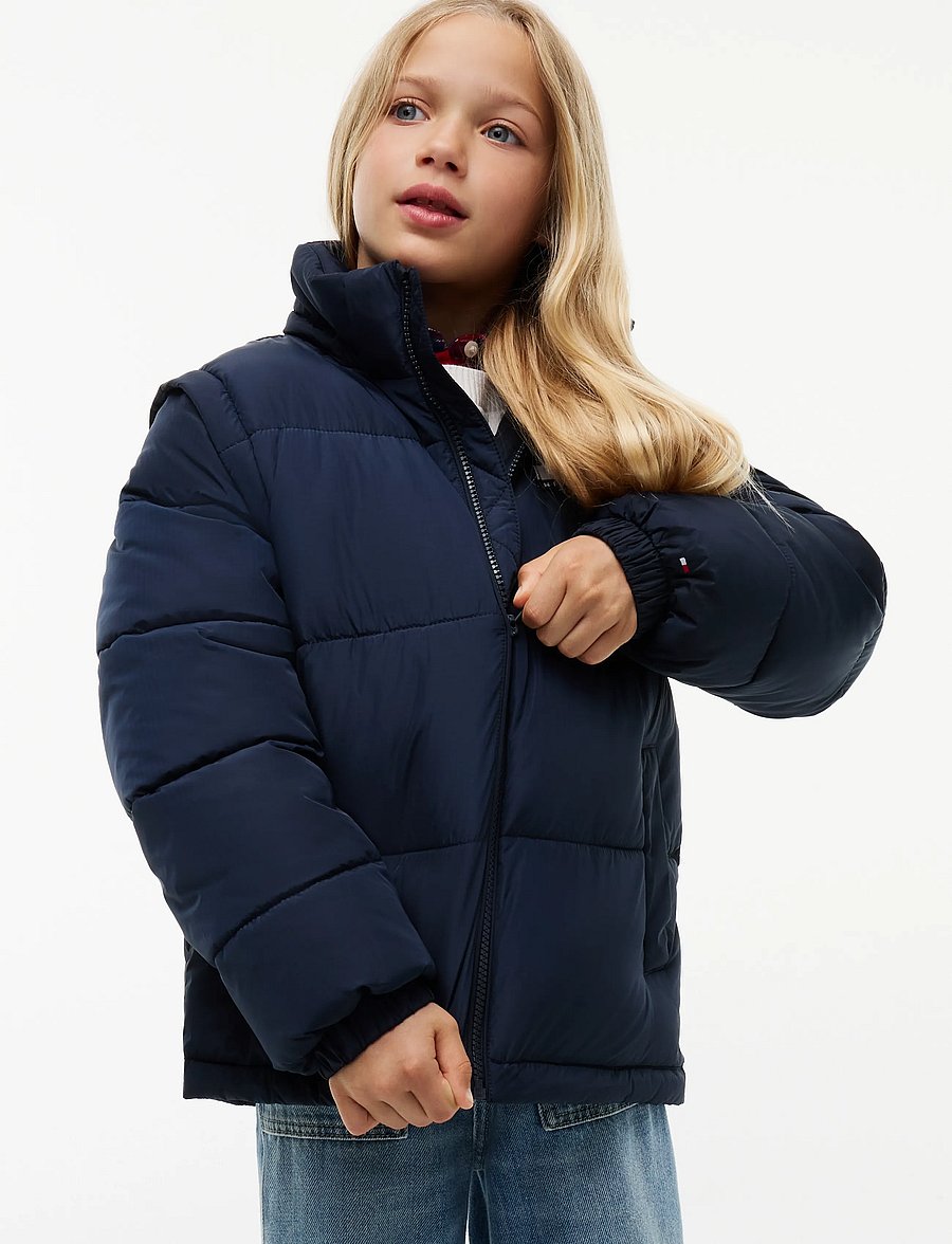 Tommy Hilfiger - BRANDED PUFFER JACKET - daunen- und steppjacken - dark blue - 5
