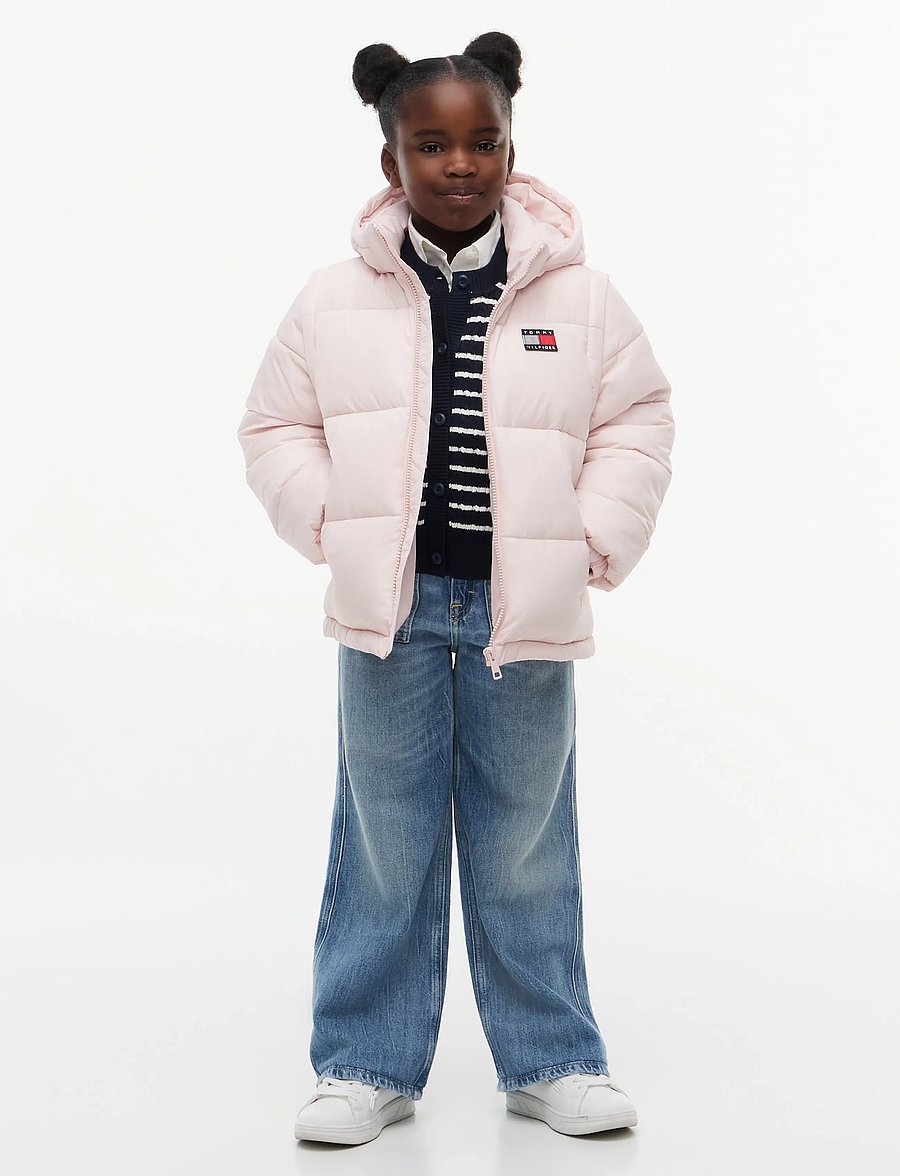 Tommy Hilfiger - BRANDED PUFFER JACKET - dunjakker - whimsy pink - 0