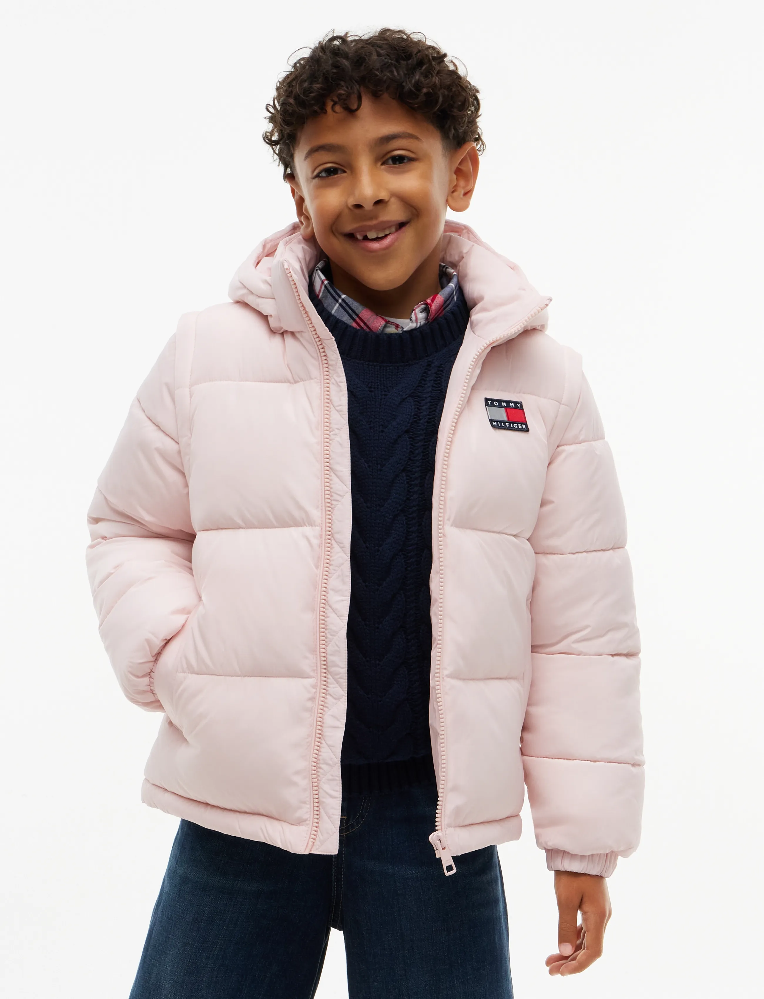 Tommy Hilfiger - BRANDED PUFFER JACKET - dunjakker - whimsy pink - 4