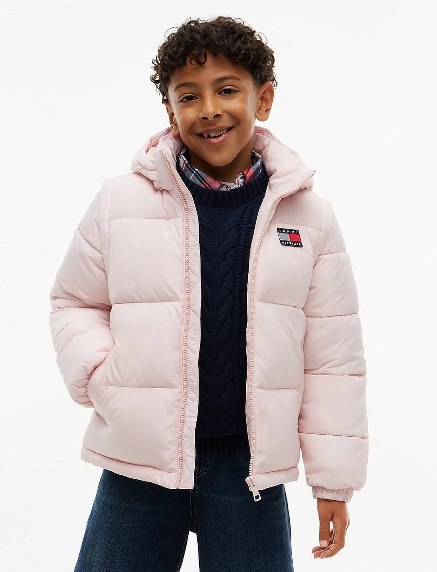 Tommy Hilfiger - BRANDED PUFFER JACKET - dunjakker - whimsy pink - 4